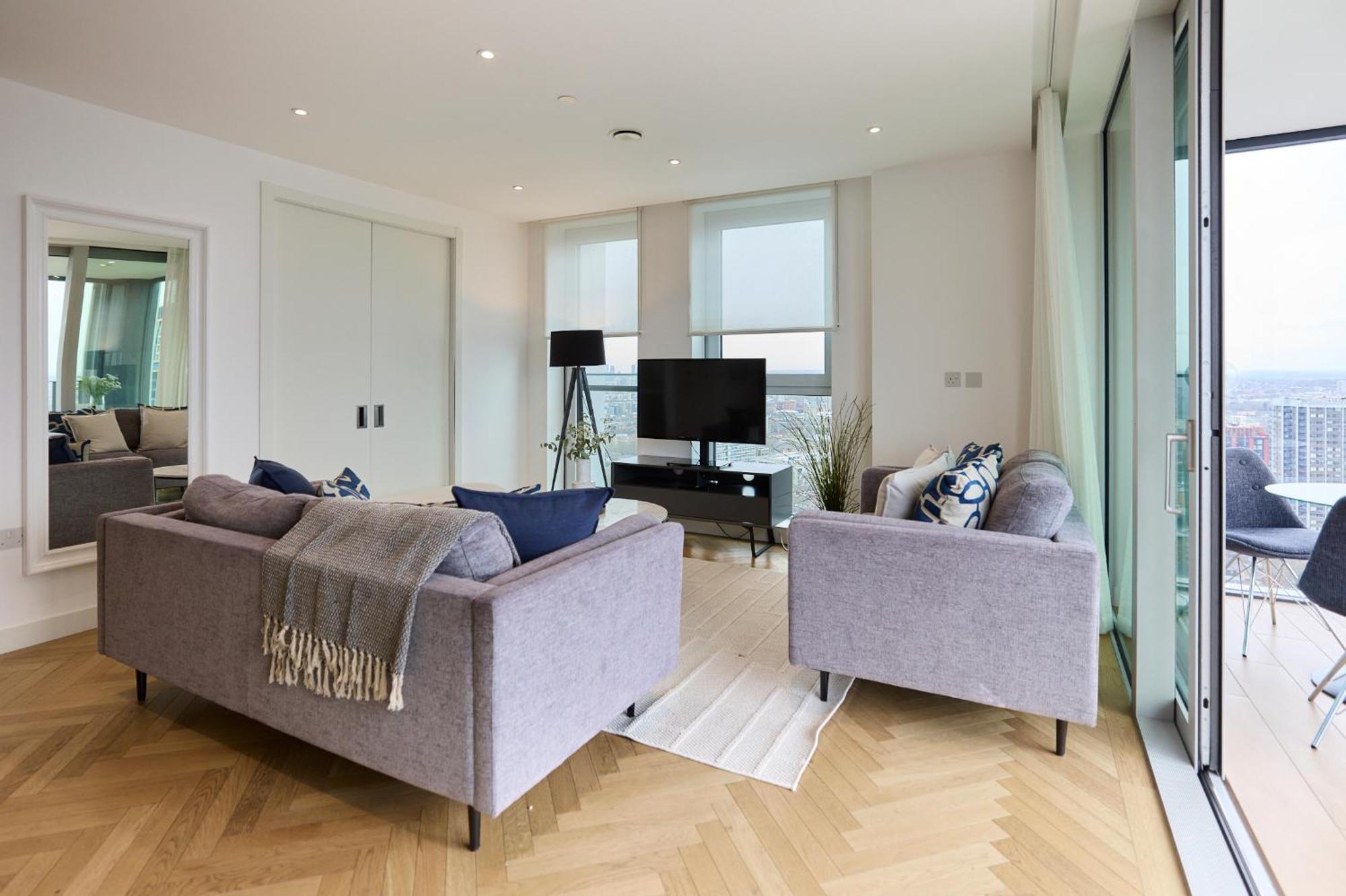 The Southwark Heights -modern 3-bedroom Flat With Views Appartement