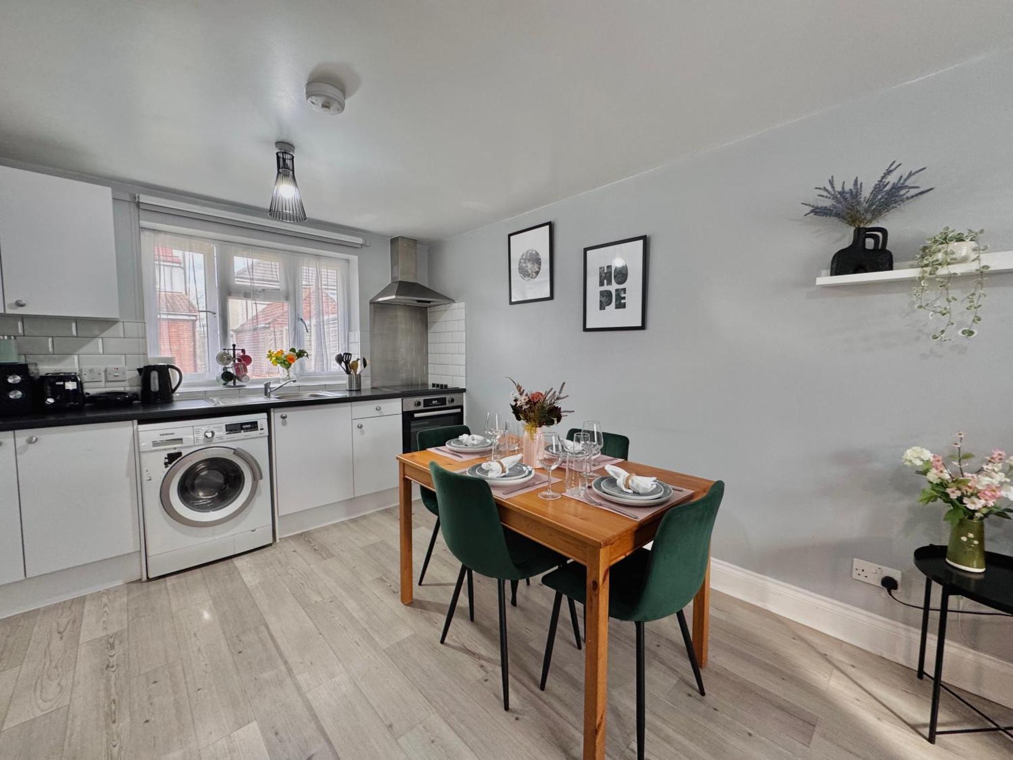 Appartement Garden 1-bed Flat 30min To Downtown & Free Parking Londres