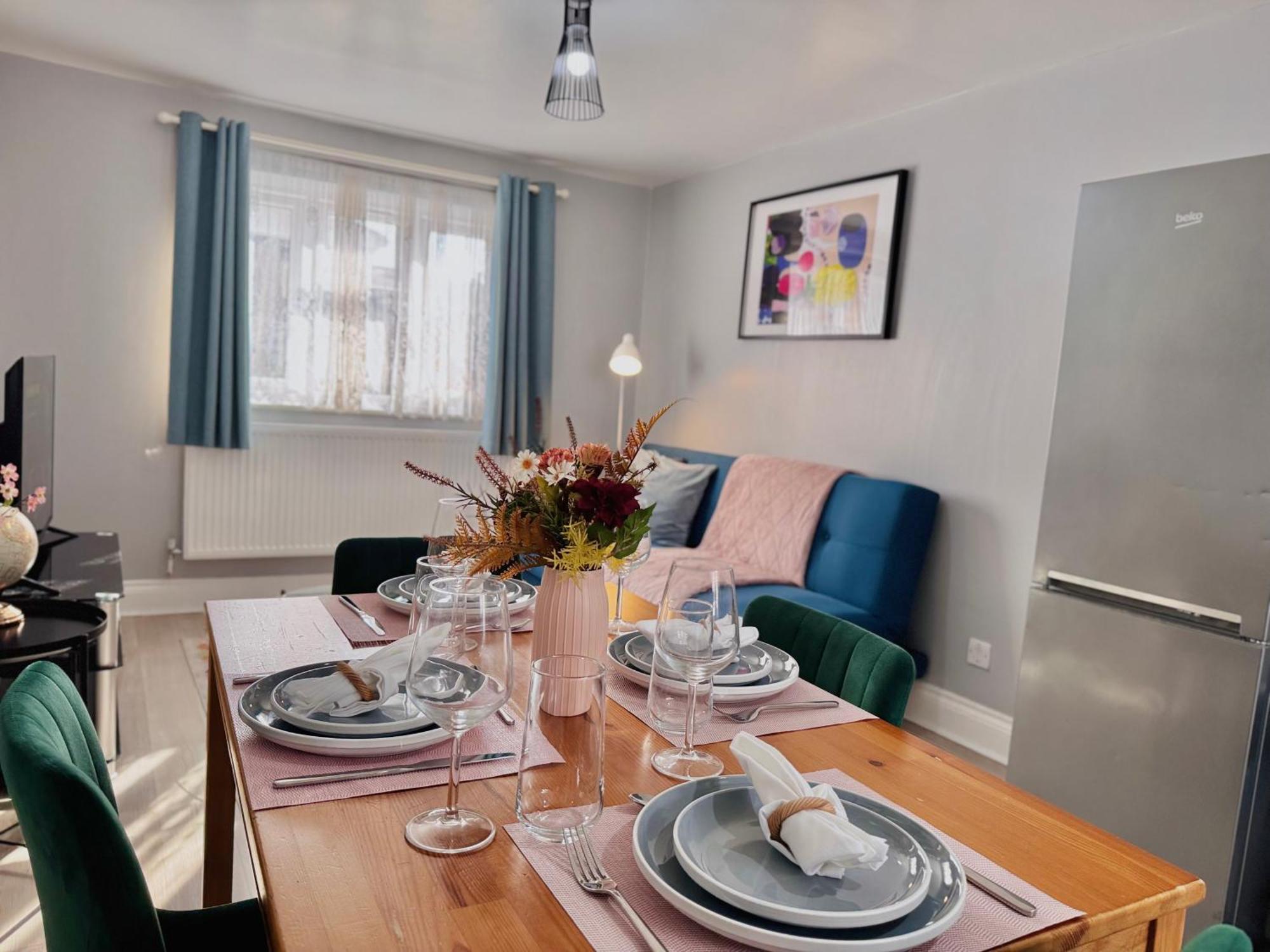 Appartement Garden 1-bed Flat 30min To Downtown & Free Parking Londres