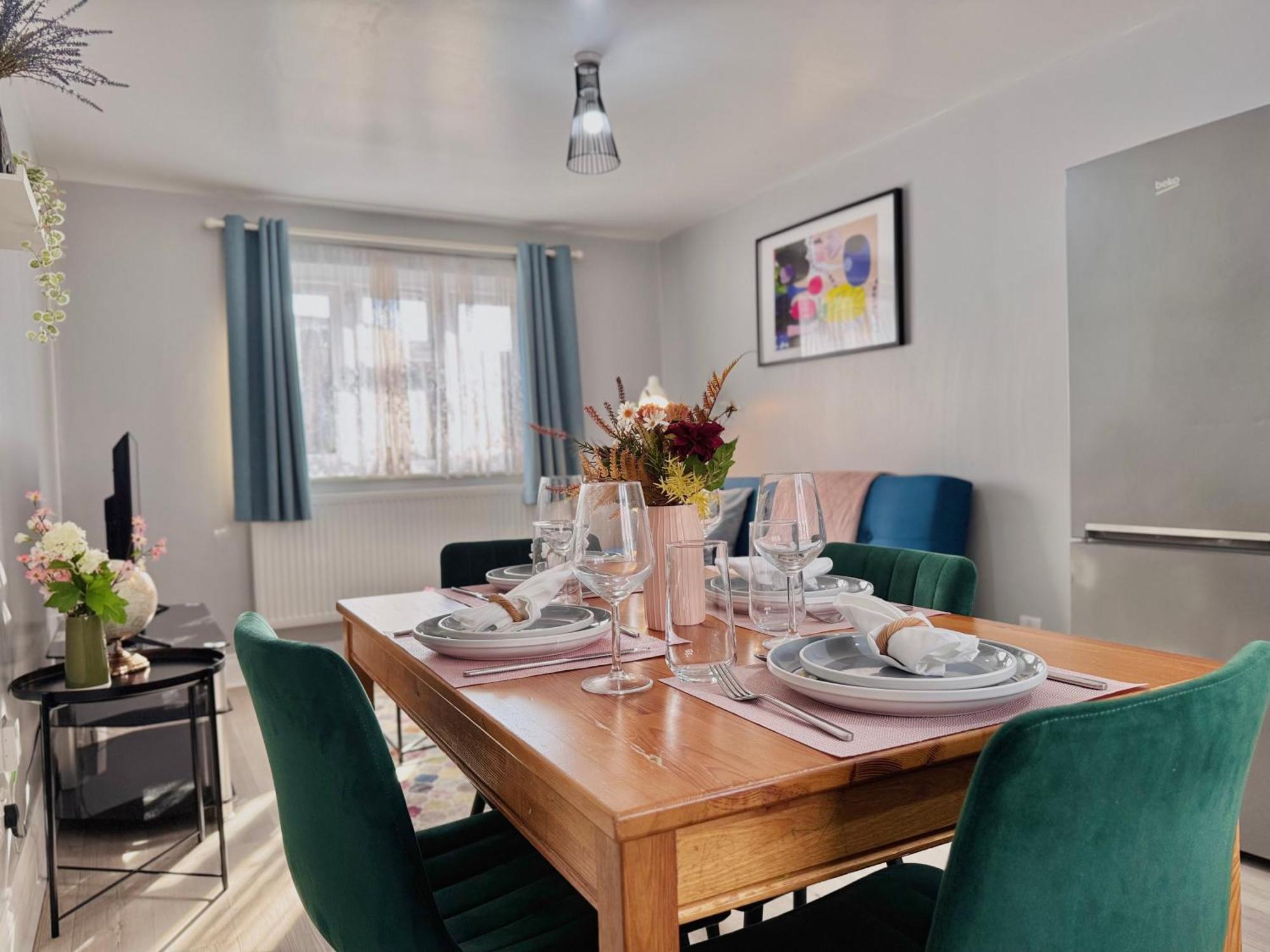 Appartement Garden 1-bed Flat 30min To Downtown & Free Parking Londres