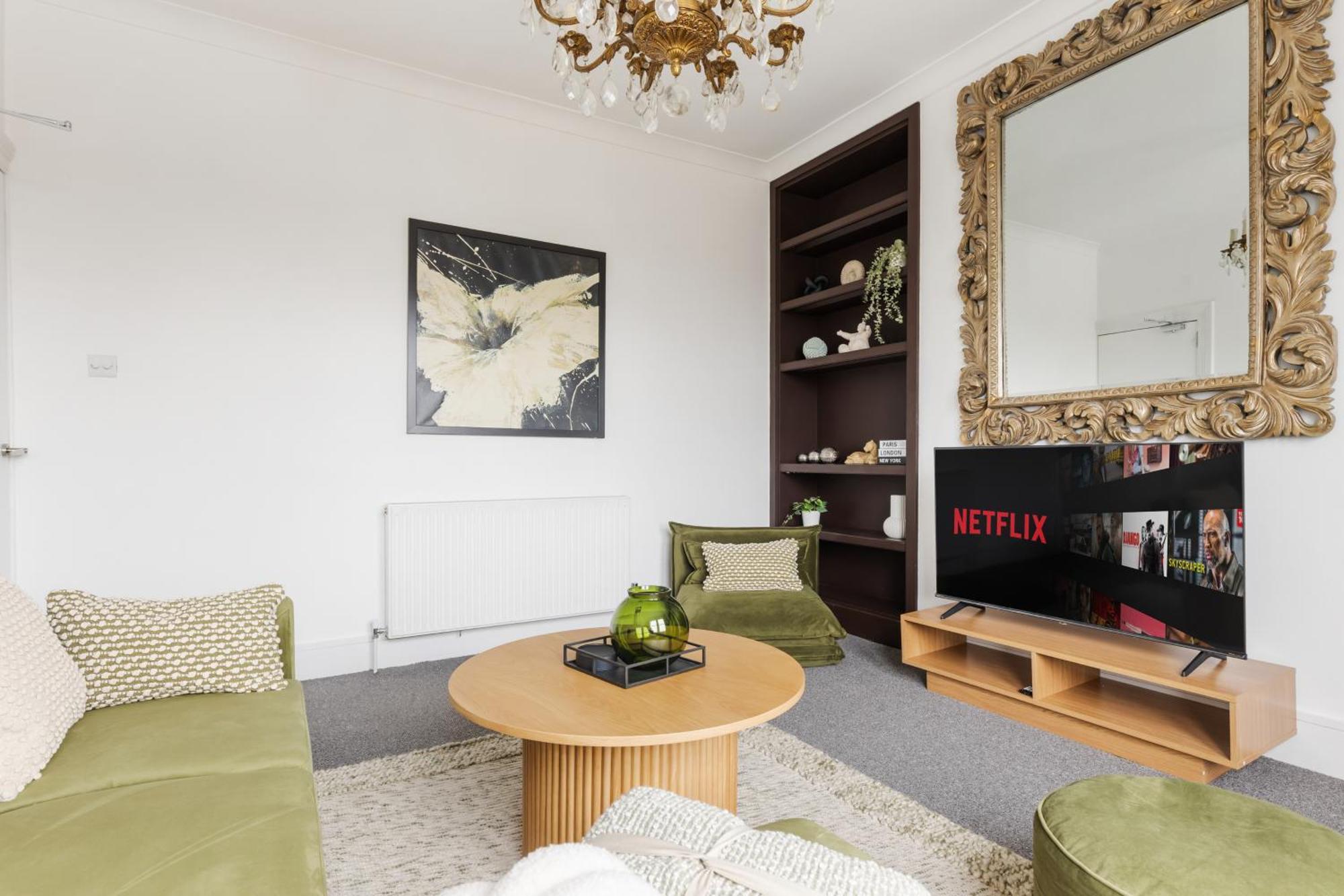 Modern 3br In London, Huge Terrace & Sleeps 10 Apartamento *