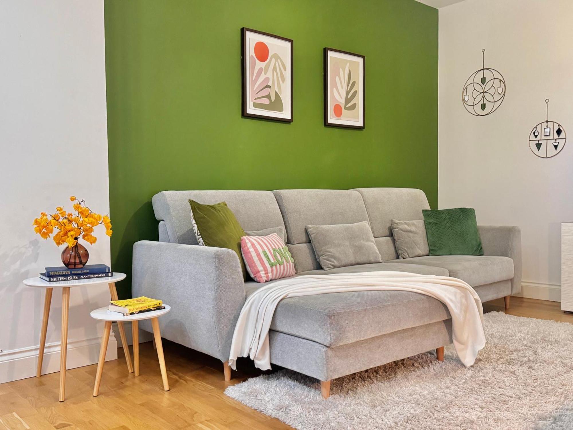 Apartamento Modern 1-bed 30min To & Parking