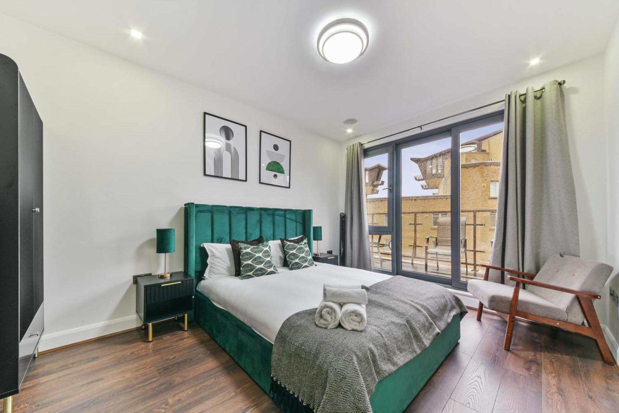 Apartamento Large 2 Bed 2 Bath Flat With Patio, Canary Wharf