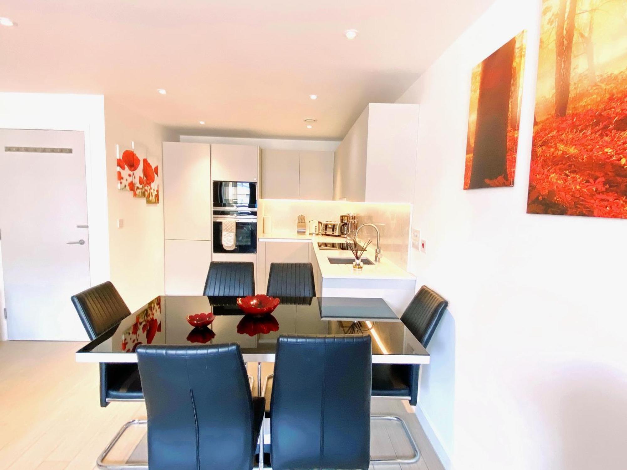Séjour chez l'habitant A Brand New Flat With 3 Bedrooms & 3 Baths In Zone 1 Angel For Max 9 Ppl Londres