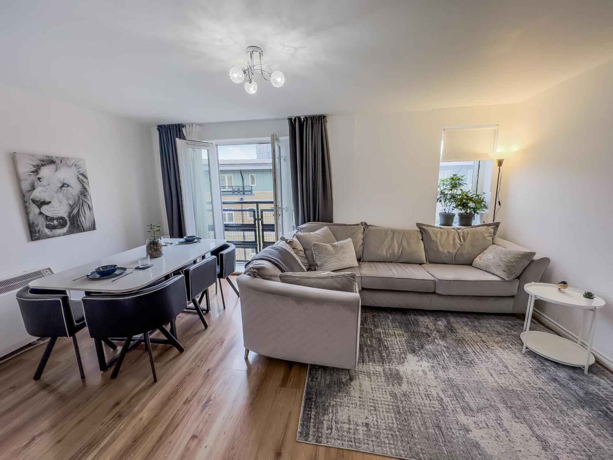 Luxurious 2bed In Canary Wharf Appartement *