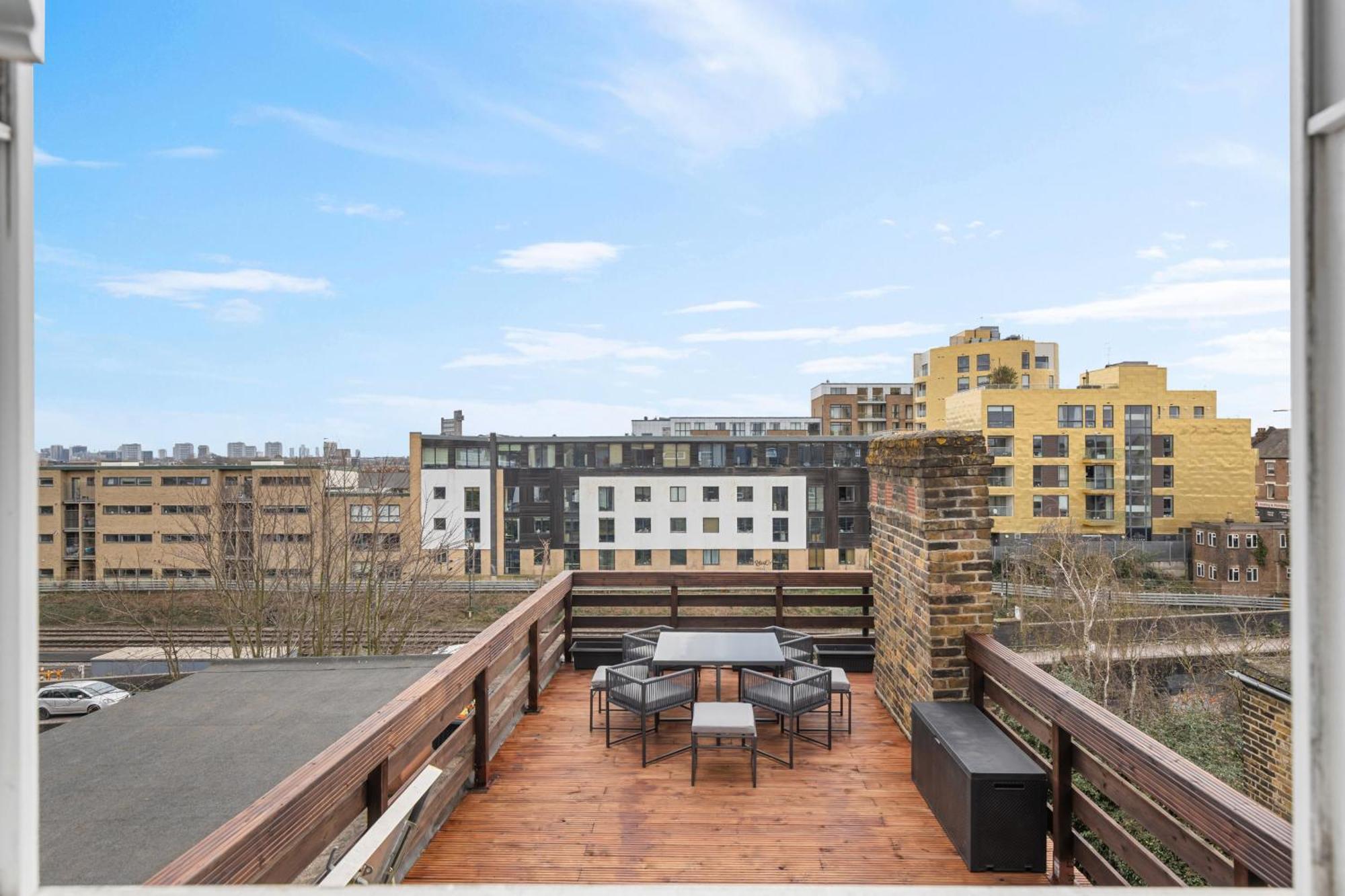 Apartamento Modern 3br In London, Huge Terrace & Sleeps 10 *
