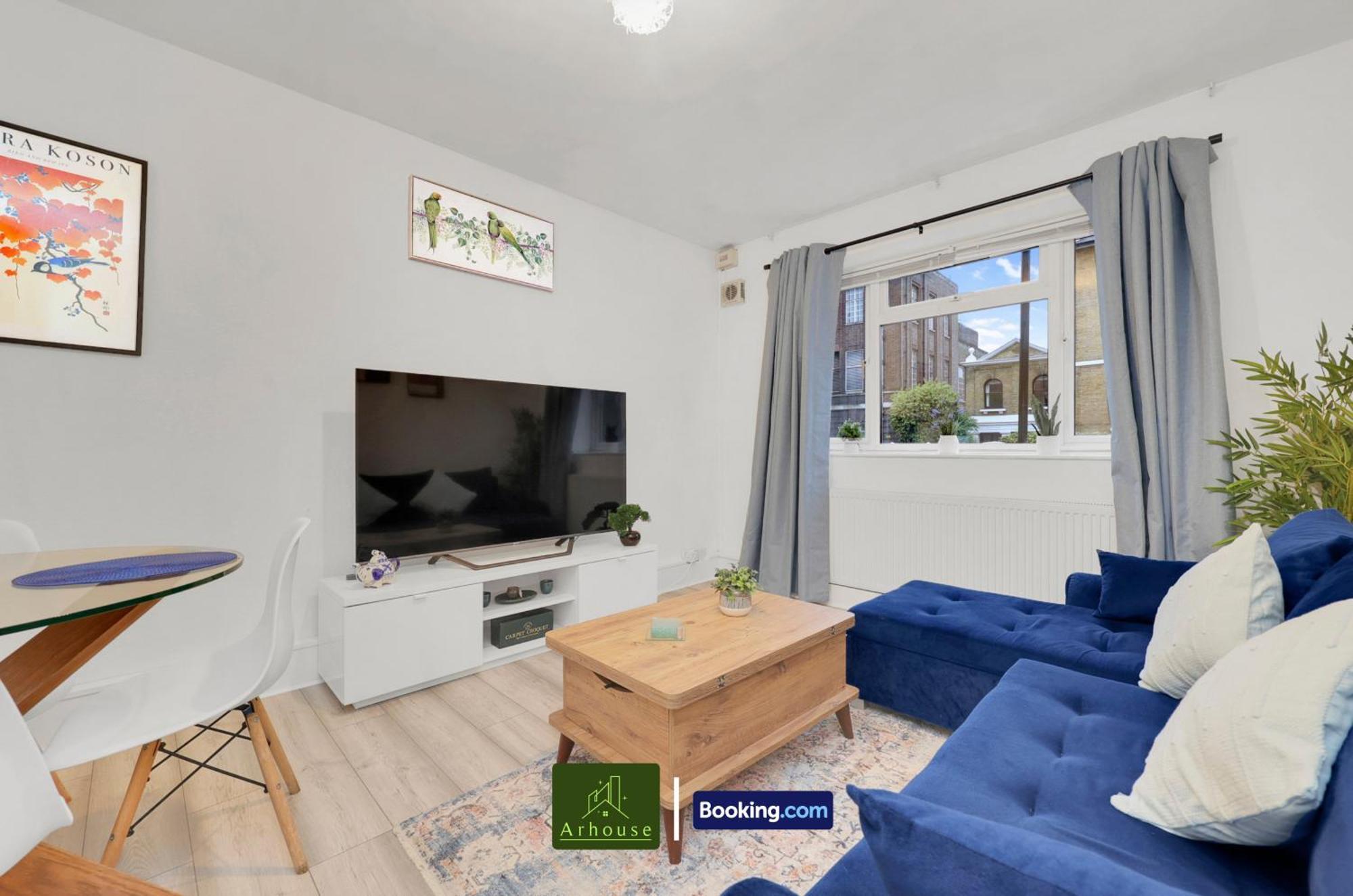 1 Bedroom By Arhouse Short Lets & Serviced Highbury With Free Wifi * Londres