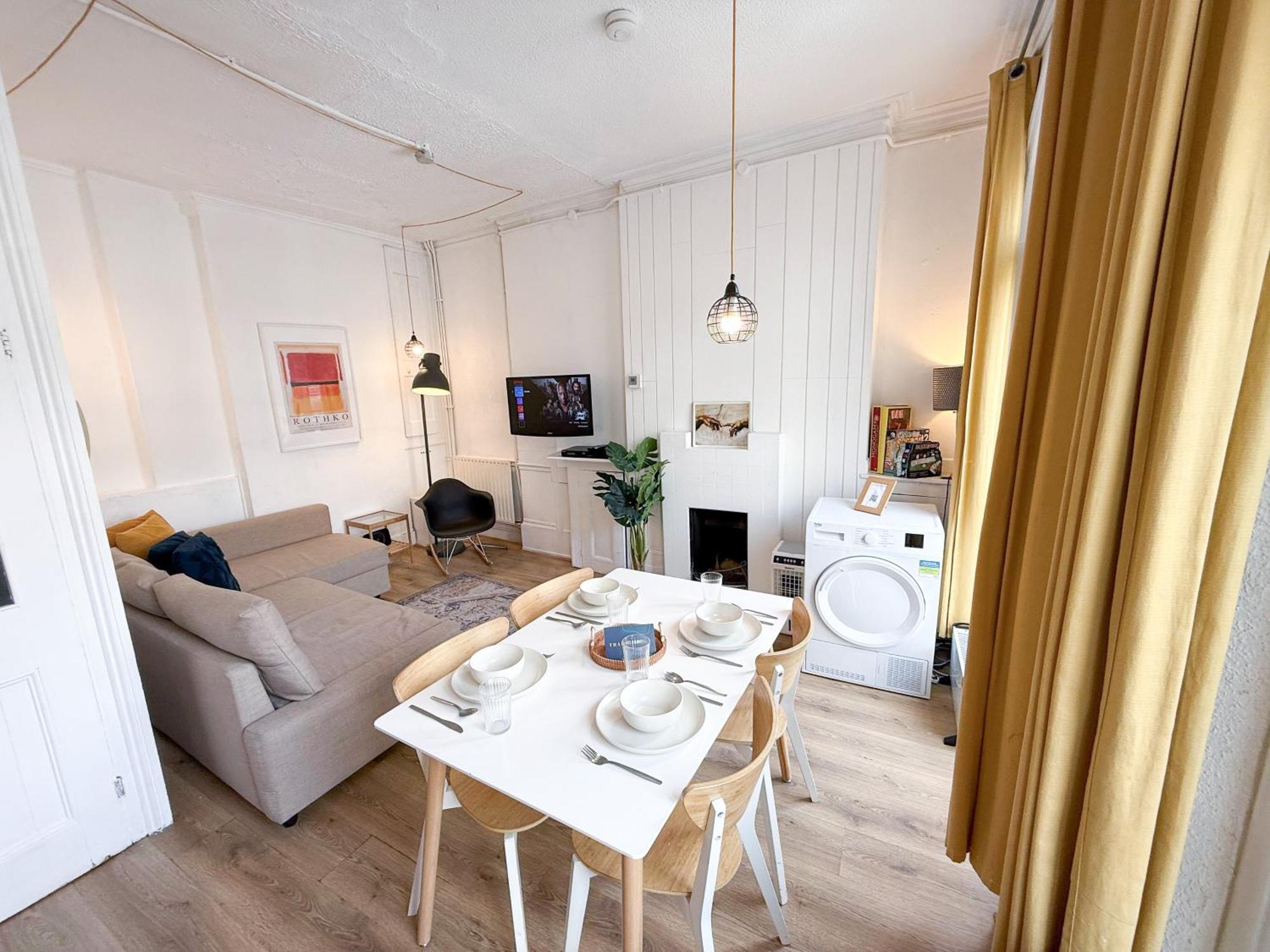 Chic 2-bedroom Flat In Farringdon Barbican Centre Сasa de vacaciones Londres