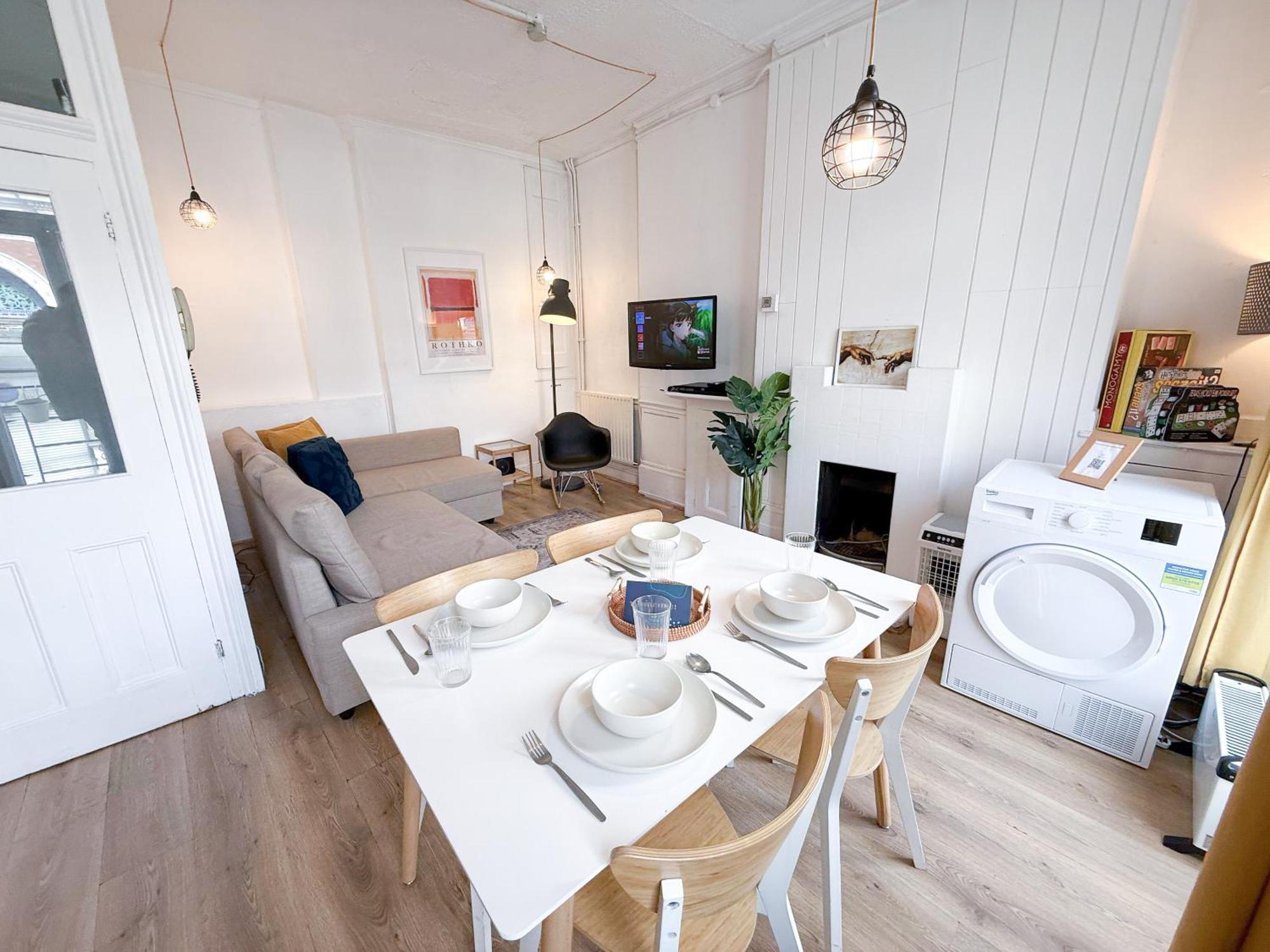 Сasa de vacaciones Chic 2-bedroom Flat In Farringdon Barbican Centre Londres