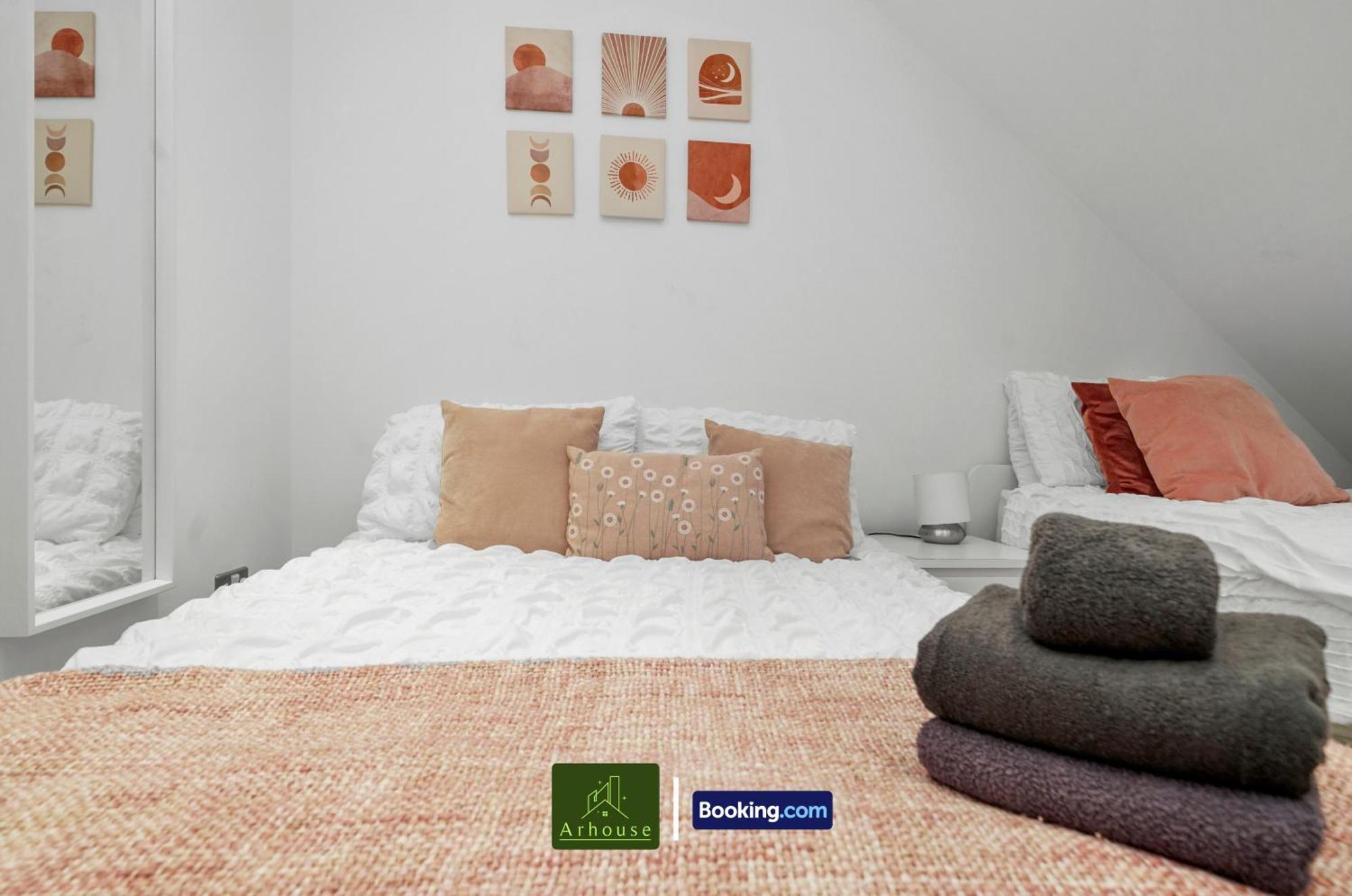 Appartement Two Bedroom By Arhouse Short Lets & Serviced Clapham With Free Wifi *