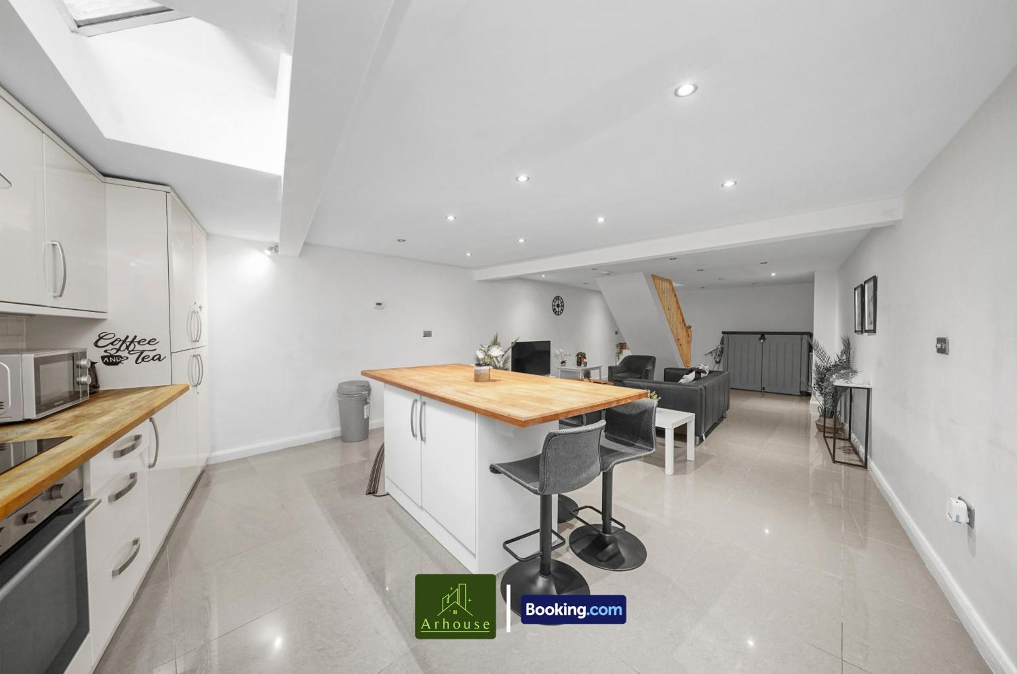 Two Bedroom By Arhouse Short Lets & Serviced Clapham With Free Wifi Londres