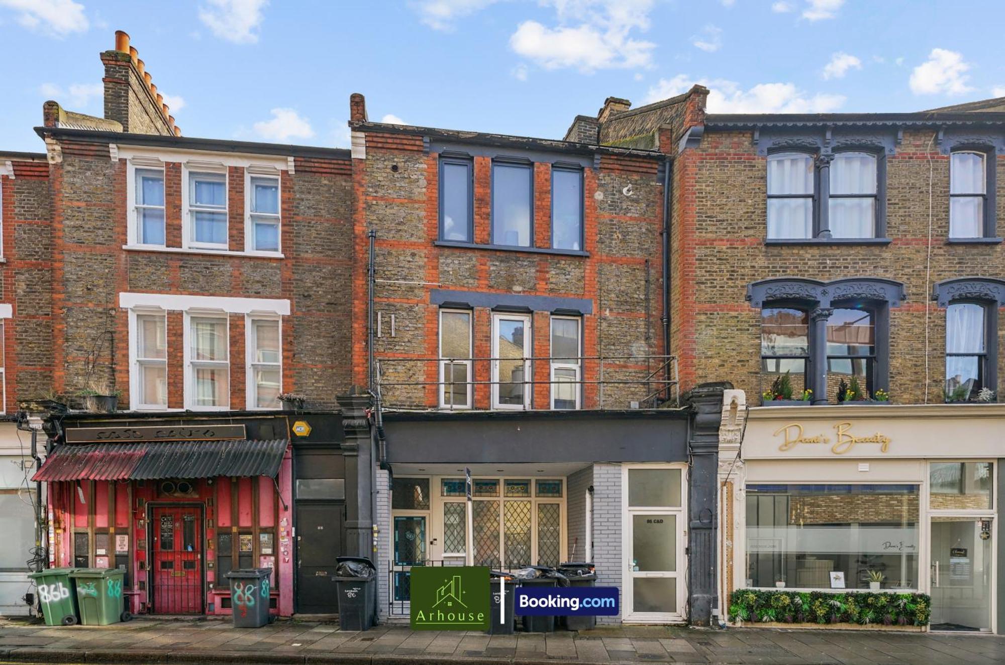 Two Bedroom By Arhouse Short Lets & Serviced Clapham With Free Wifi Appartement