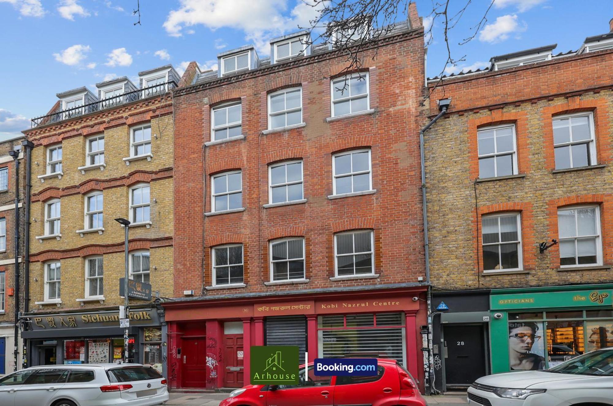 Appartement Two Bedroom By Arhouse Short Lets & Serviced Shoreditch With Free Wifi *