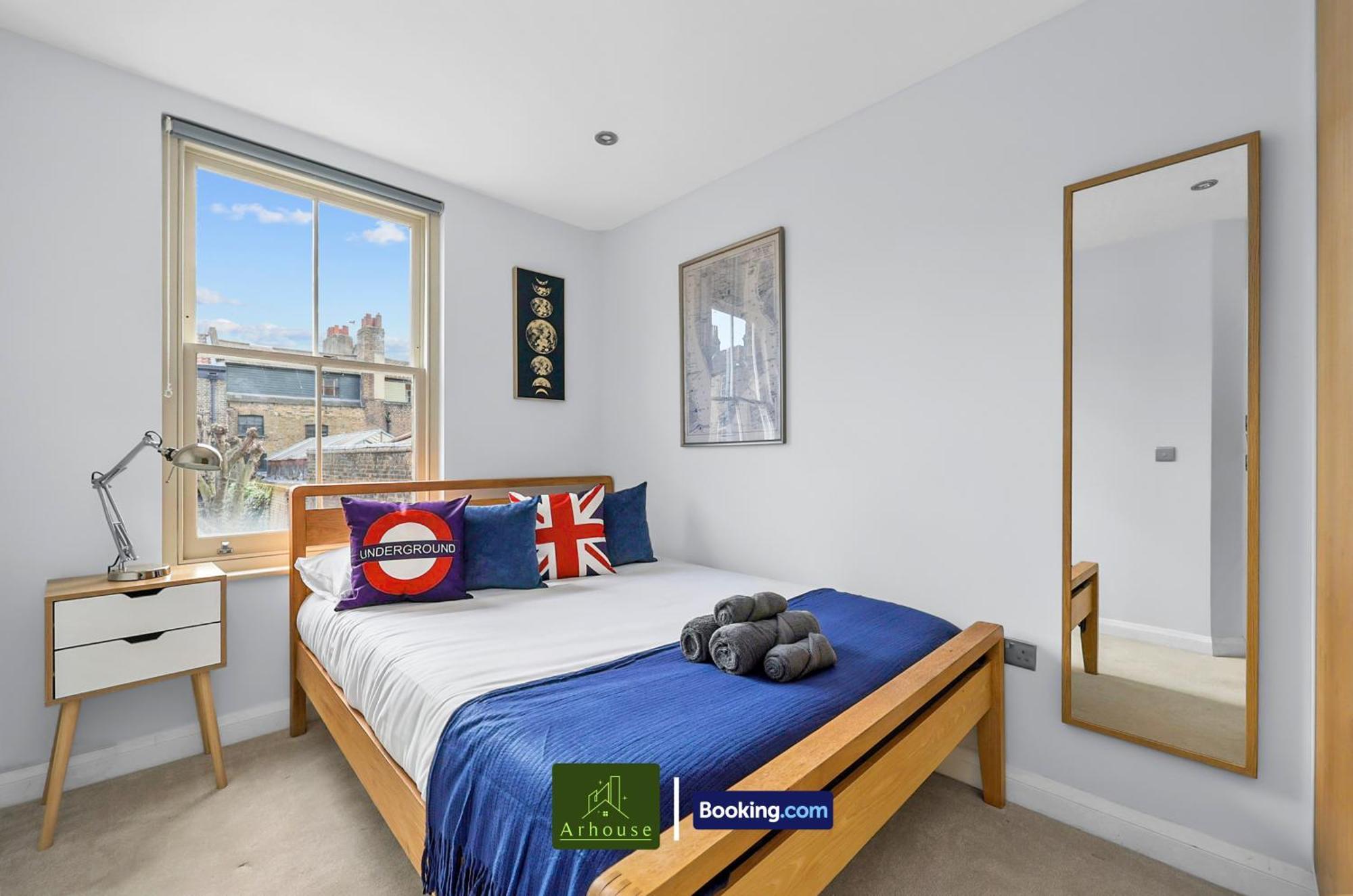 Appartement Two Bedroom By Arhouse Short Lets & Serviced Shoreditch With Free Wifi Londres