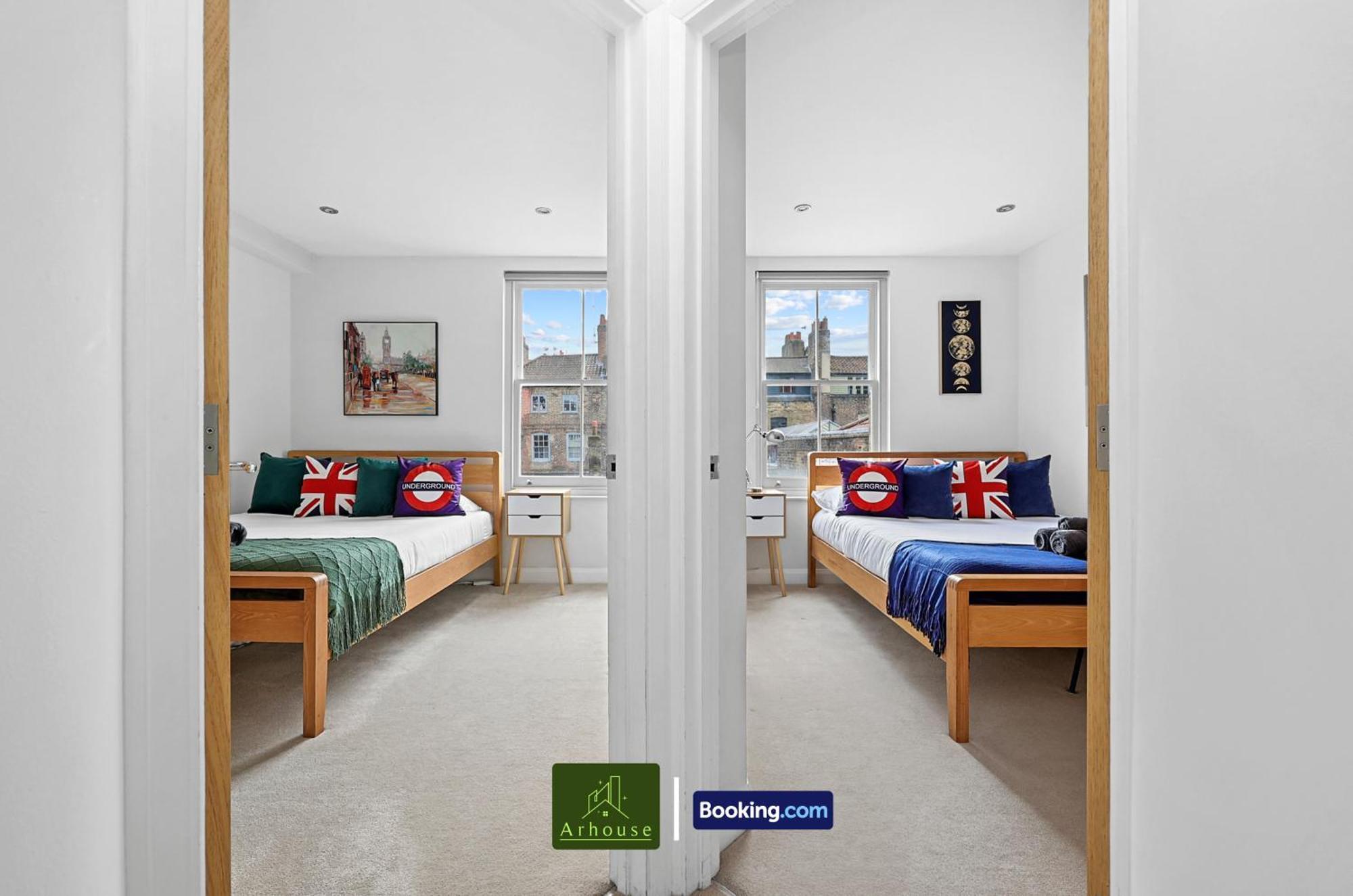 Two Bedroom By Arhouse Short Lets & Serviced Shoreditch With Free Wifi Appartement *