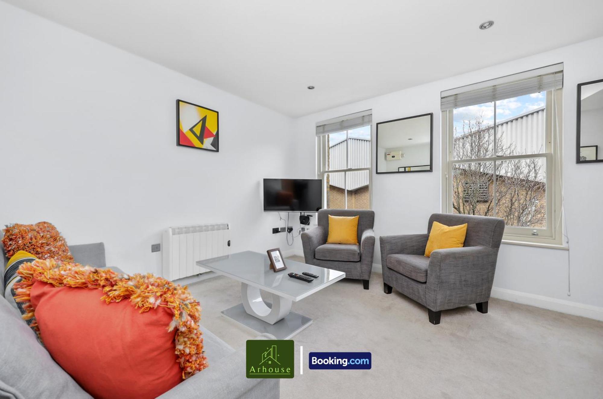 Two Bedroom By Arhouse Short Lets & Serviced Shoreditch With Free Wifi Londres