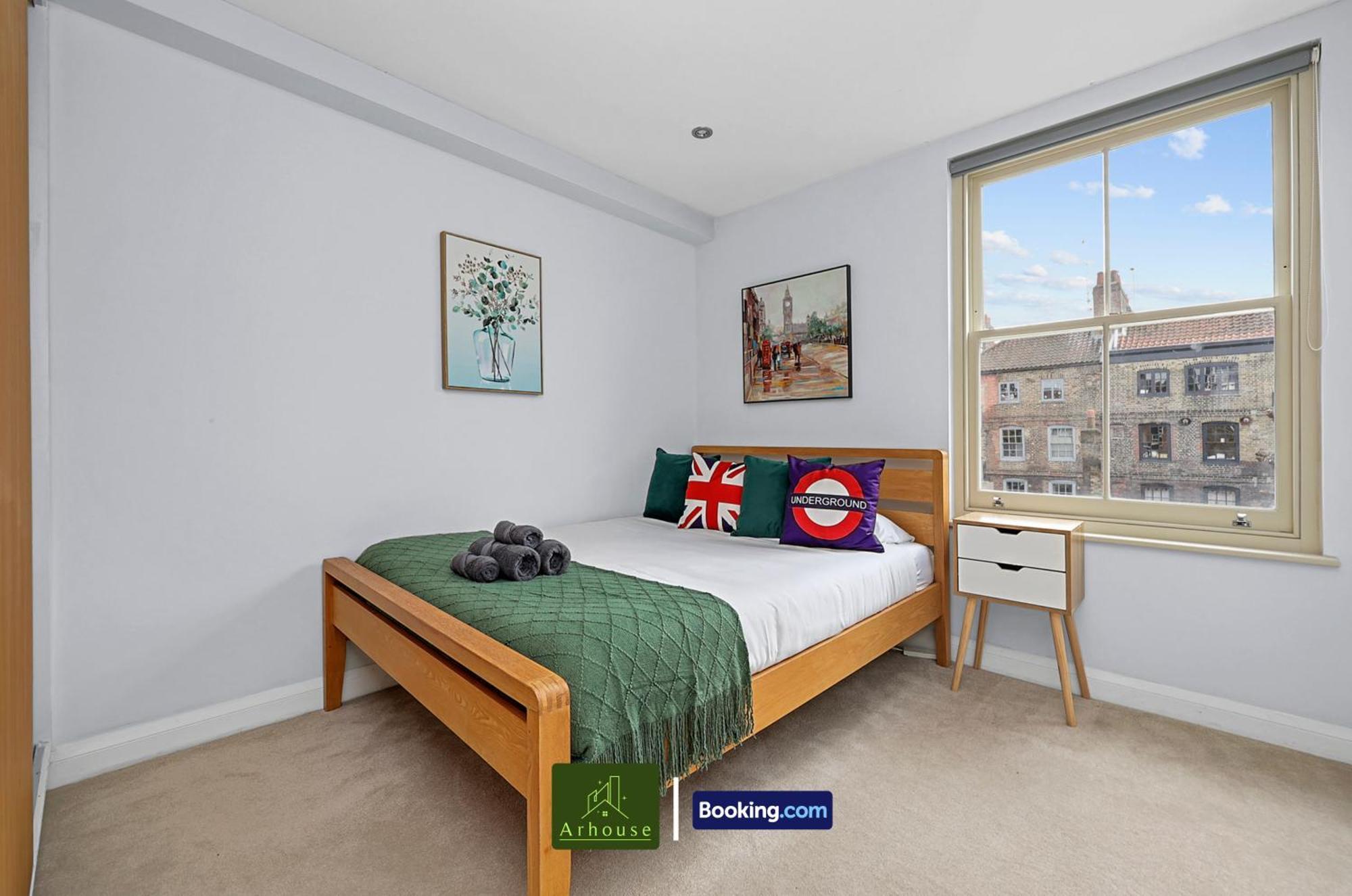 Two Bedroom By Arhouse Short Lets & Serviced Shoreditch With Free Wifi Appartement Londres