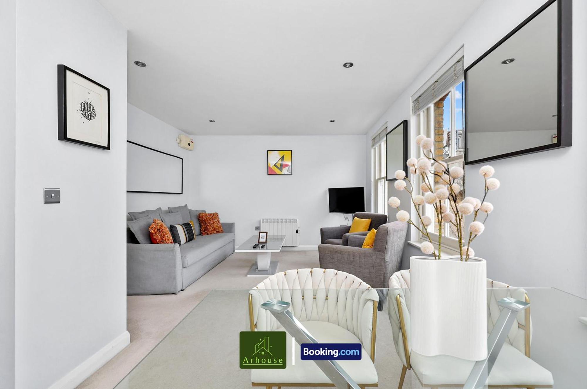 Two Bedroom By Arhouse Short Lets & Serviced Shoreditch With Free Wifi Appartement *