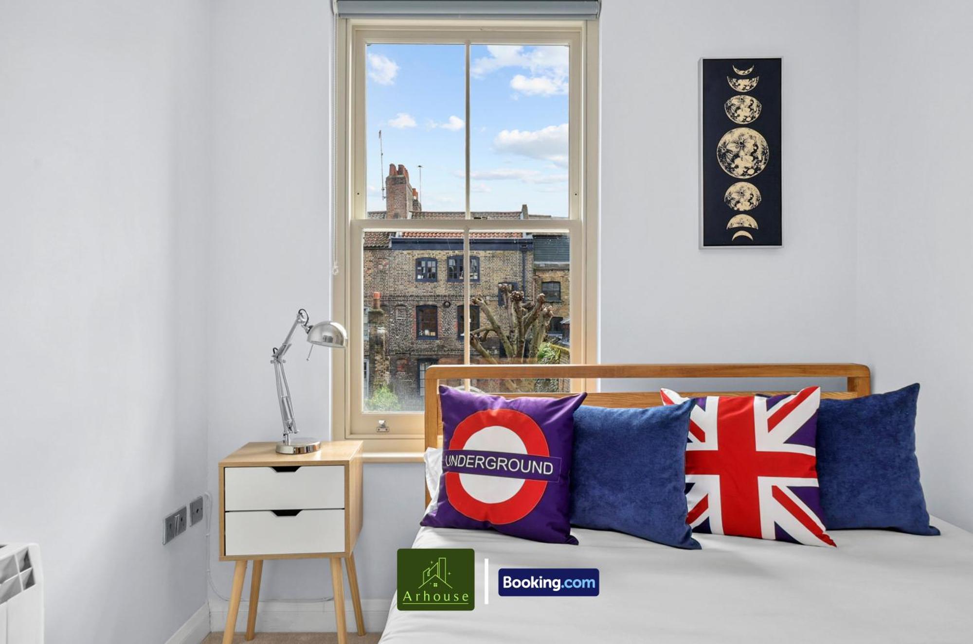 Appartement Two Bedroom By Arhouse Short Lets & Serviced Shoreditch With Free Wifi *