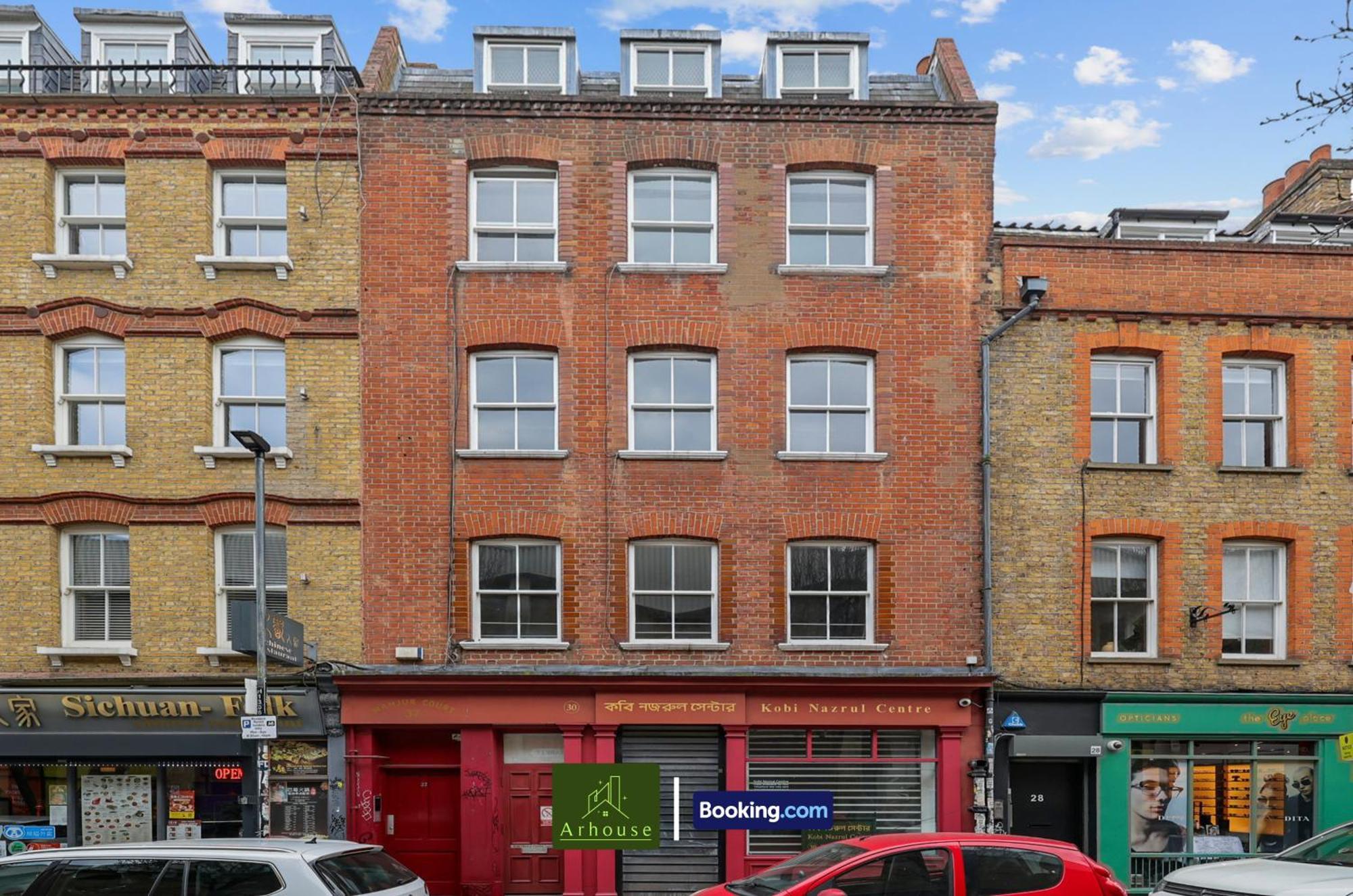 Two Bedroom By Arhouse Short Lets & Serviced Shoreditch With Free Wifi Londres