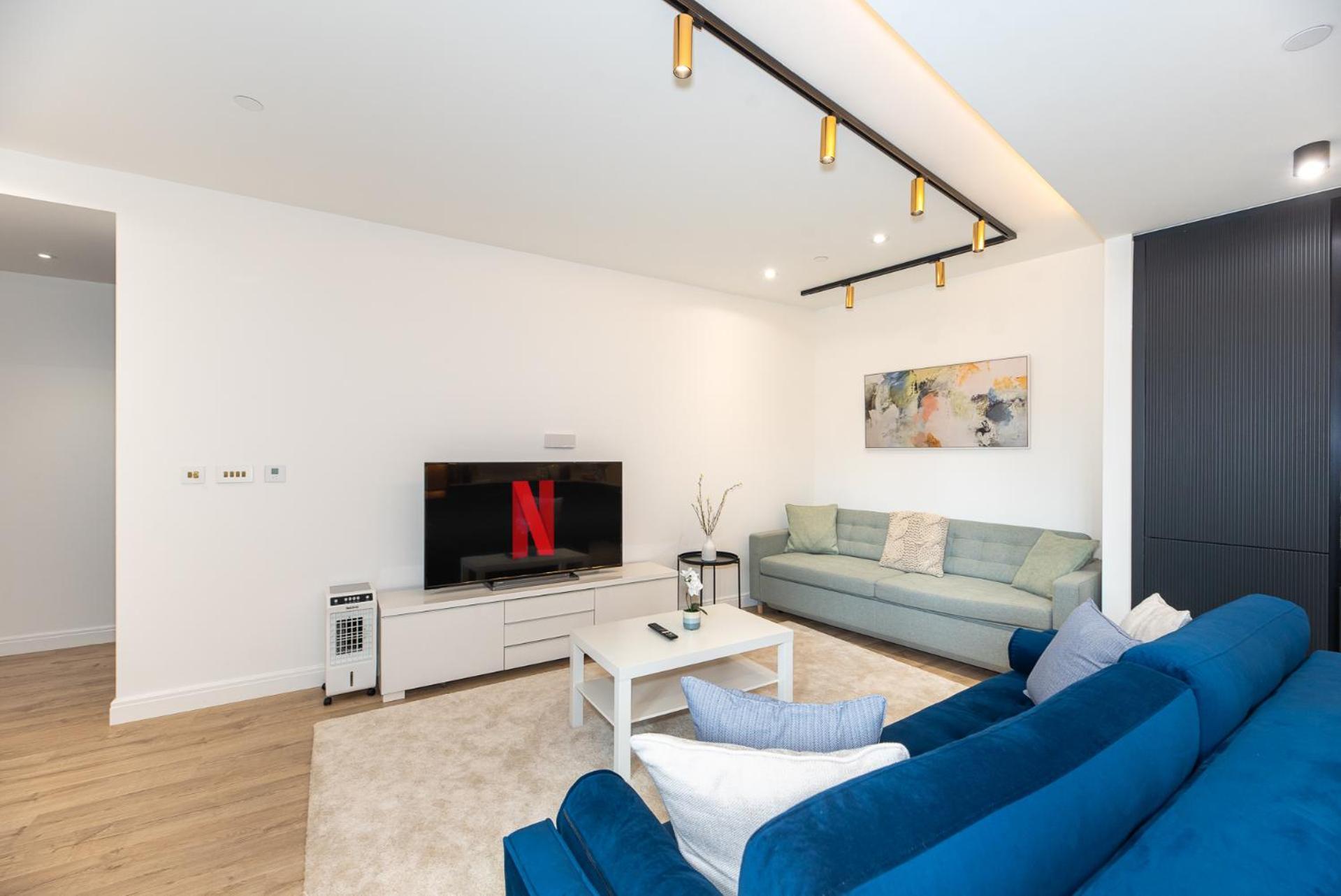 Appartement Premium 2-Bedroom Flat With Lift & Private Balcony In Farringdon, London *