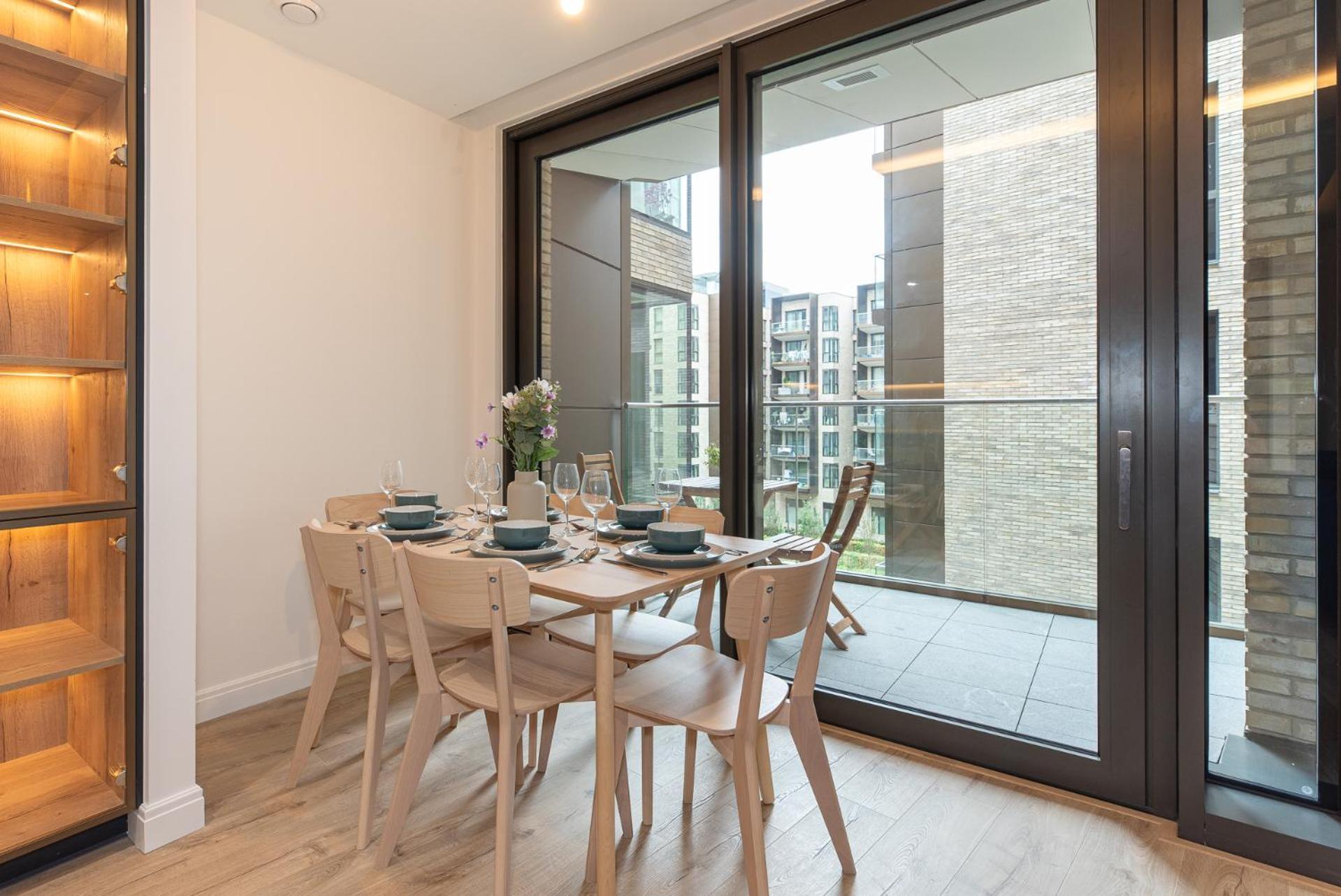 Appartement Premium 2-Bedroom Flat With Lift & Private Balcony In Farringdon, London Londres