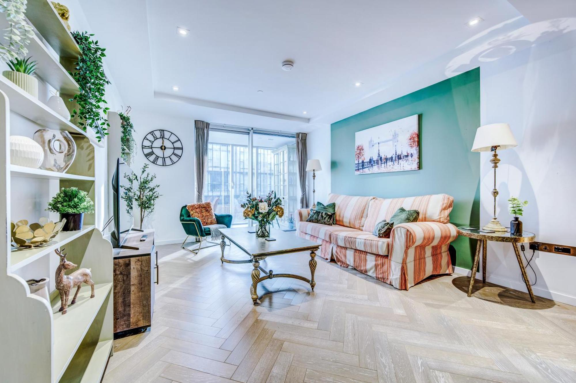 Appartement Pristine In Battersea By 53 Degrees Property, Ideal For Long Term Stays! *