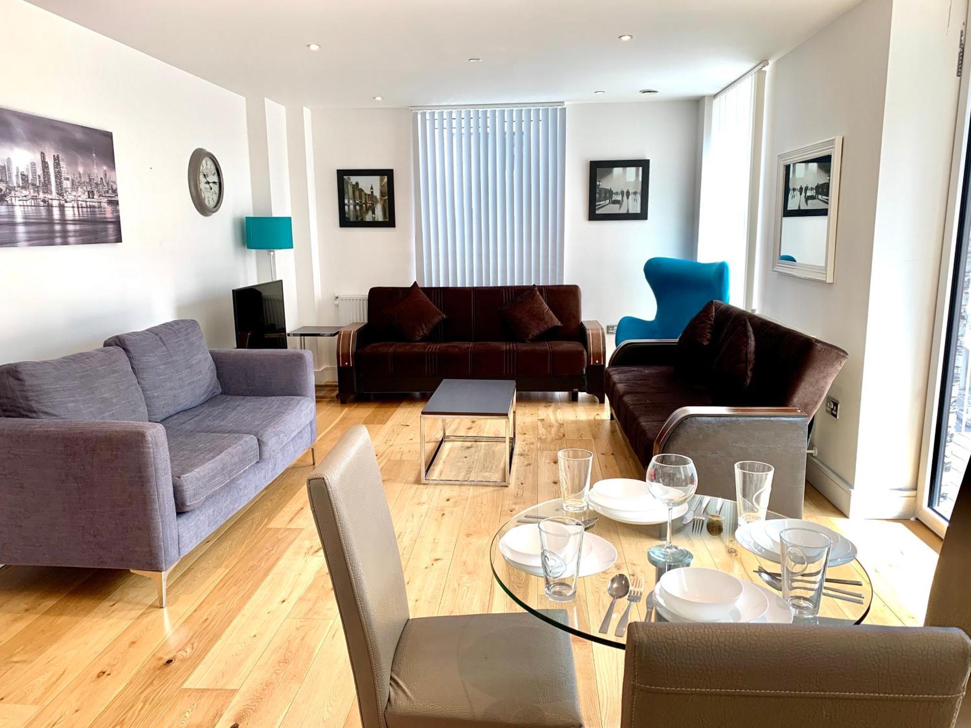 Appartement Modern Excel 2 Bedrooms 2 Bathrooms, Parking, Kitchen, Lounge, Balcony