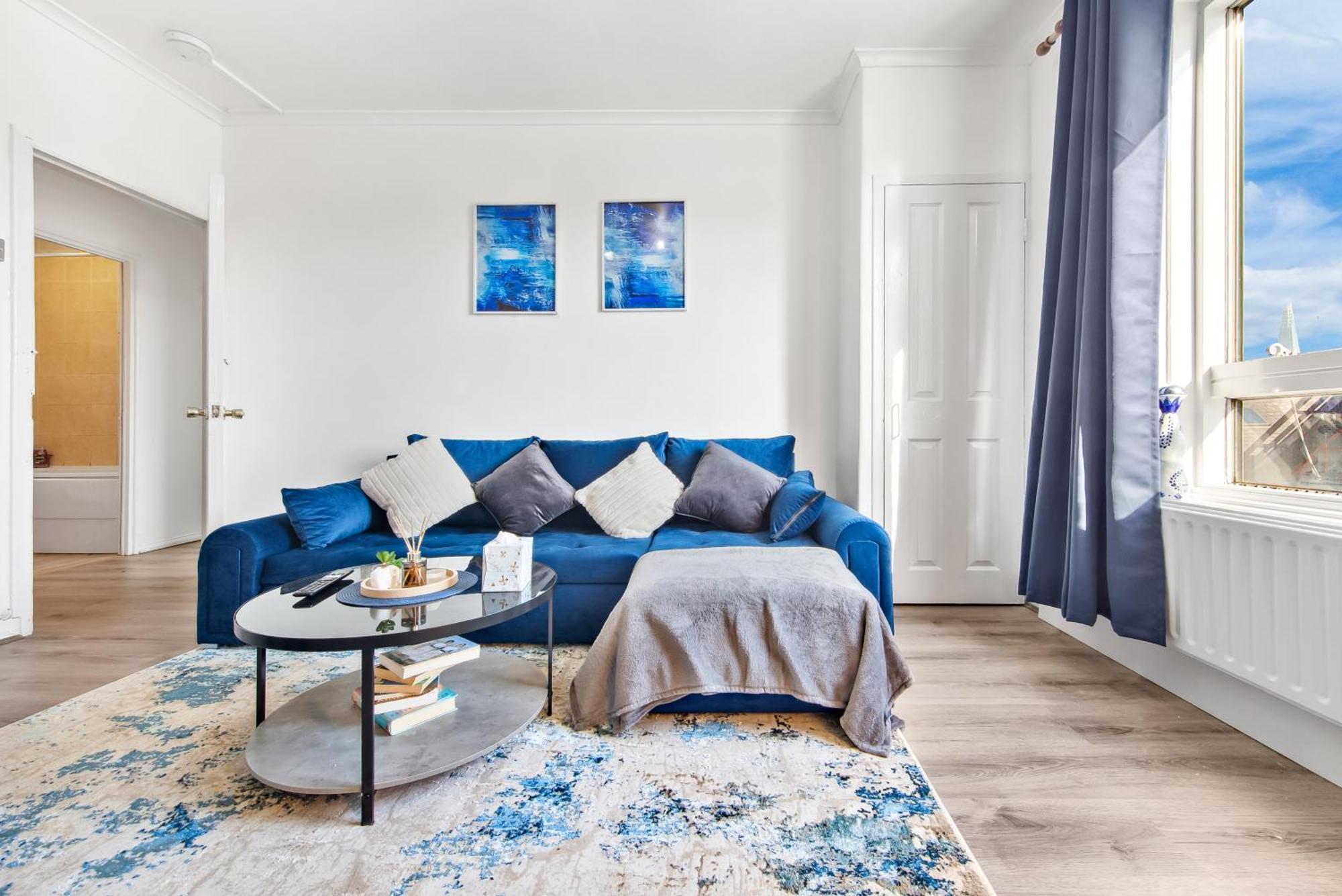 Modern 2 Bed Sleeps 7 Apartamento *
