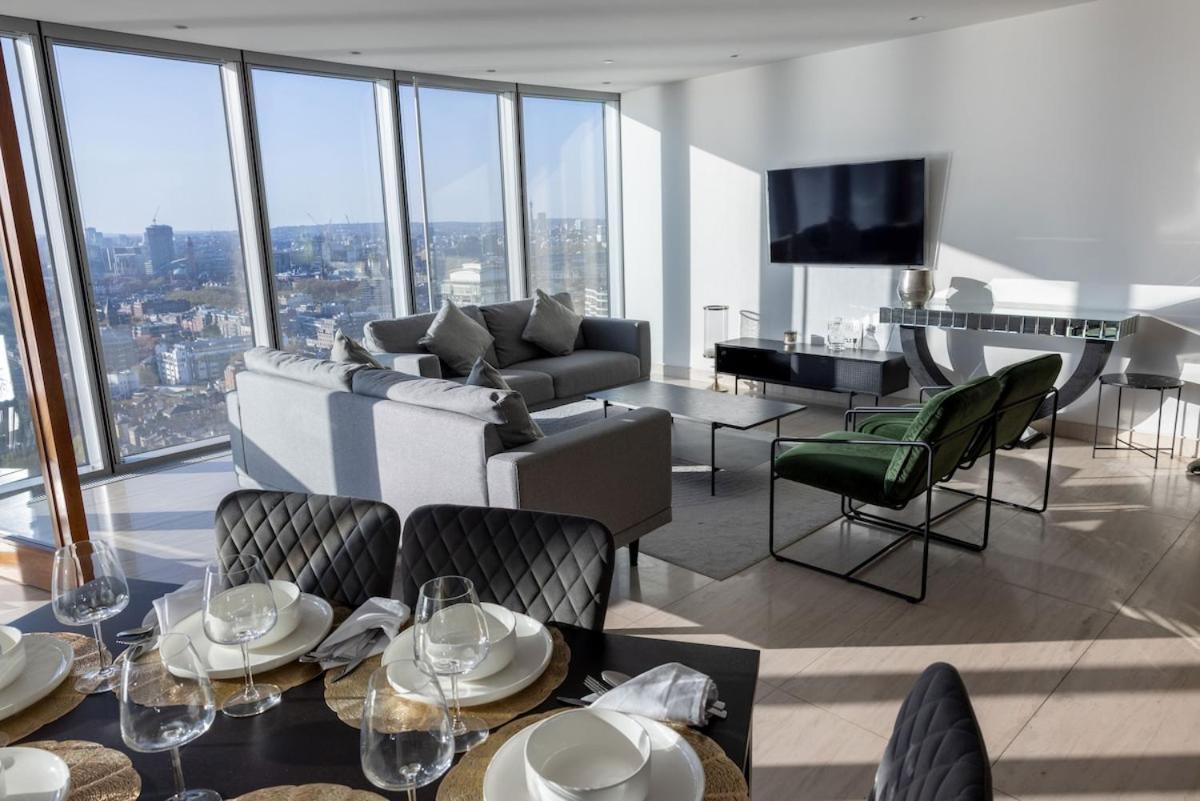 Appartement Luxury With Pool, Gym, Spa, Free Parking 3 Bedroom Londres
