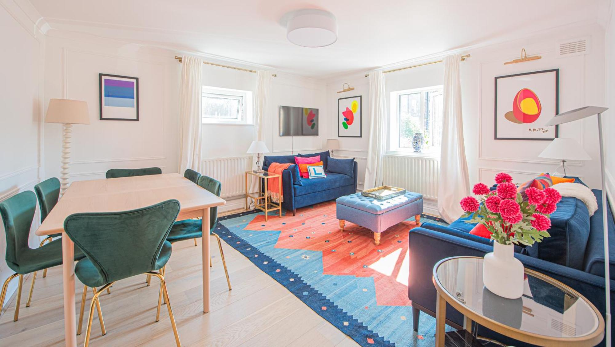 Modern 1-bed Flat With Free Parking In West Londres