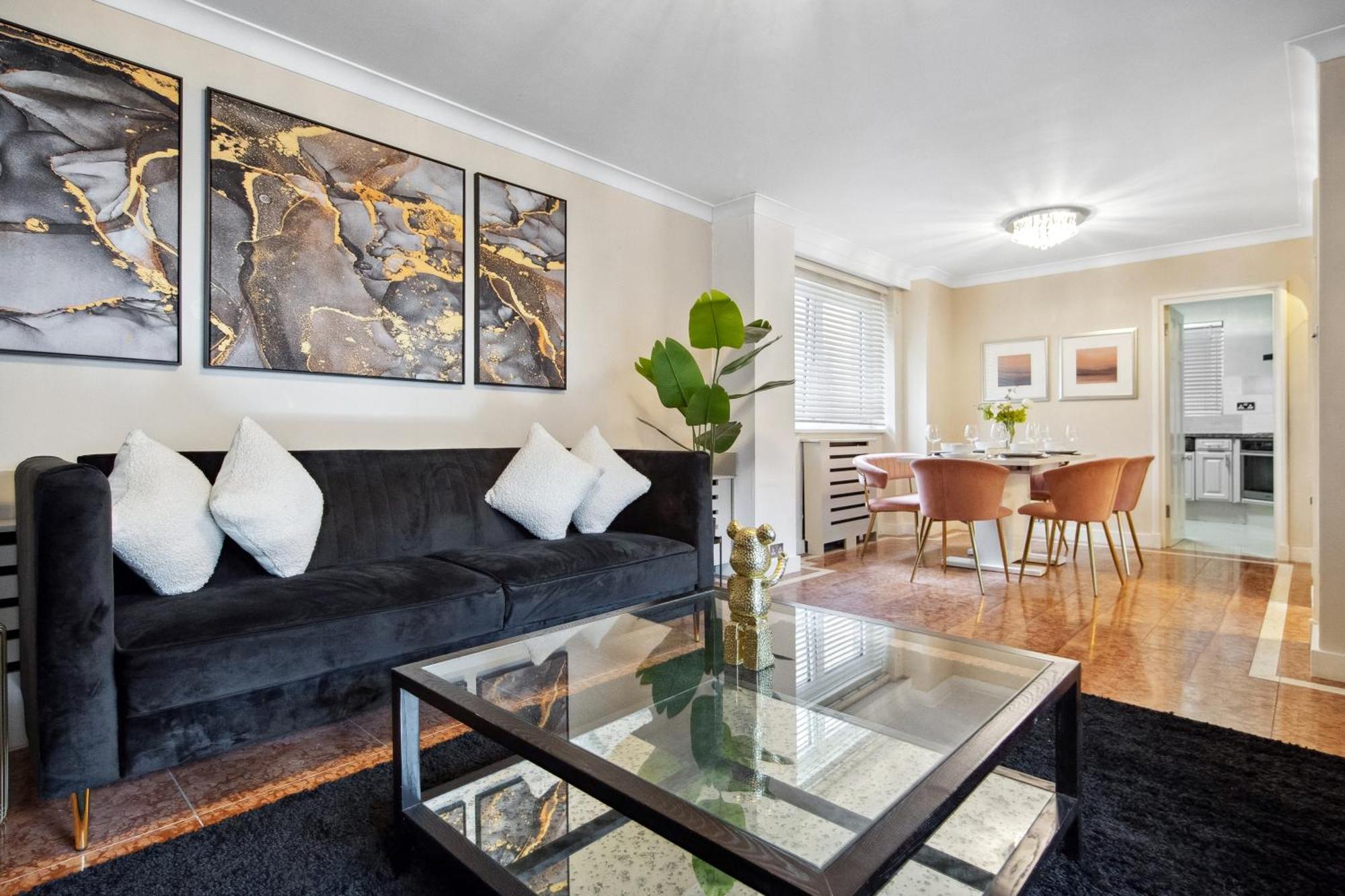 Ultra Luxury 4 Bedroom 3 Bathroom Knightsbridge Next To Harrods Hébergement de vacances Londres