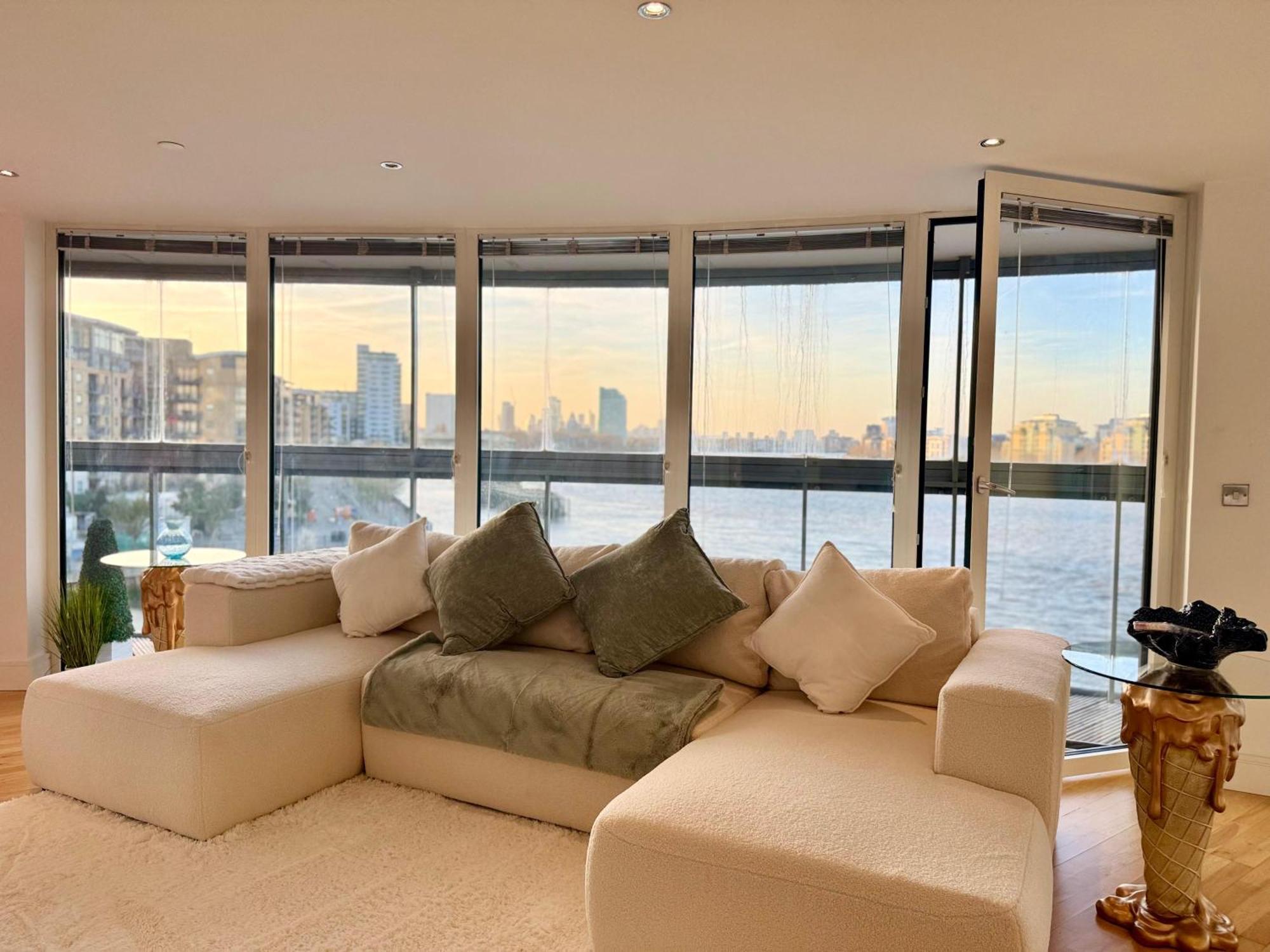 Appartement Luxury Penthouse Greenwich Londres