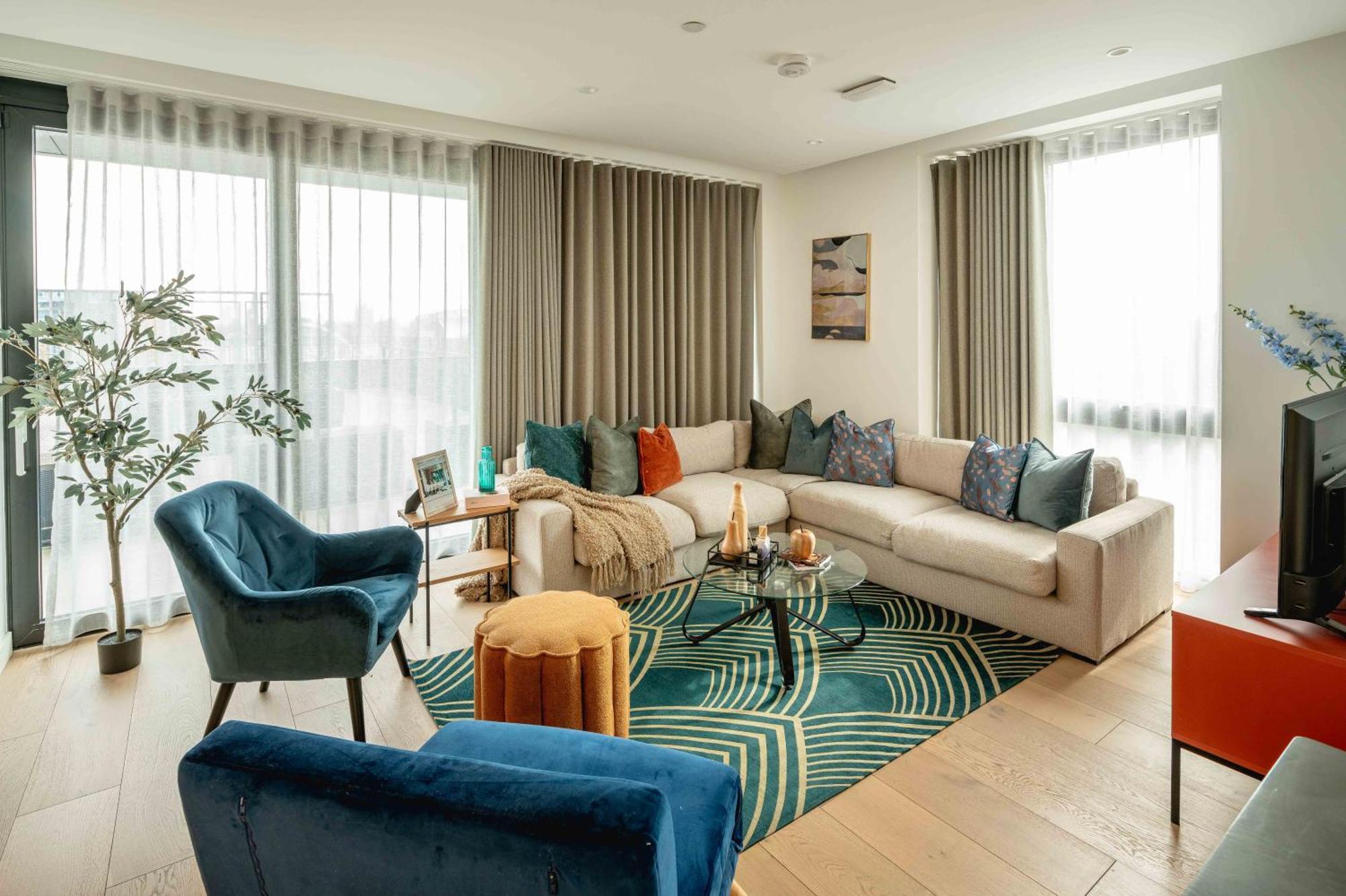 Appartement Sunrise View Luxury With Balcony And Elevator Londres