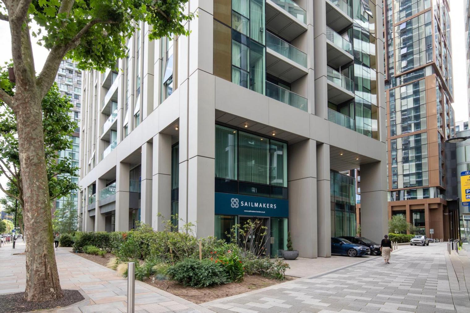 Blueground Canary Wharf Nr Wharf Lon-166 Appartement *