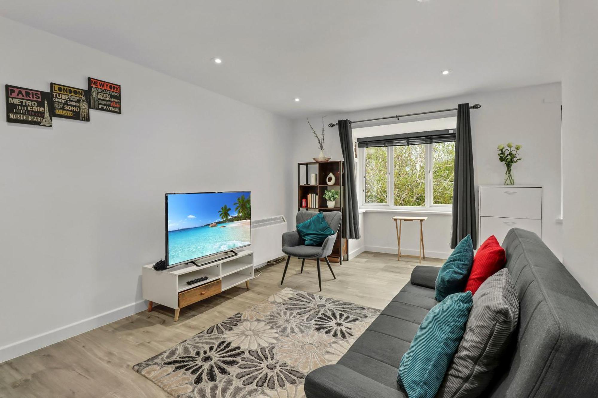 Appartement New King Size Bed With Free Parking Londres