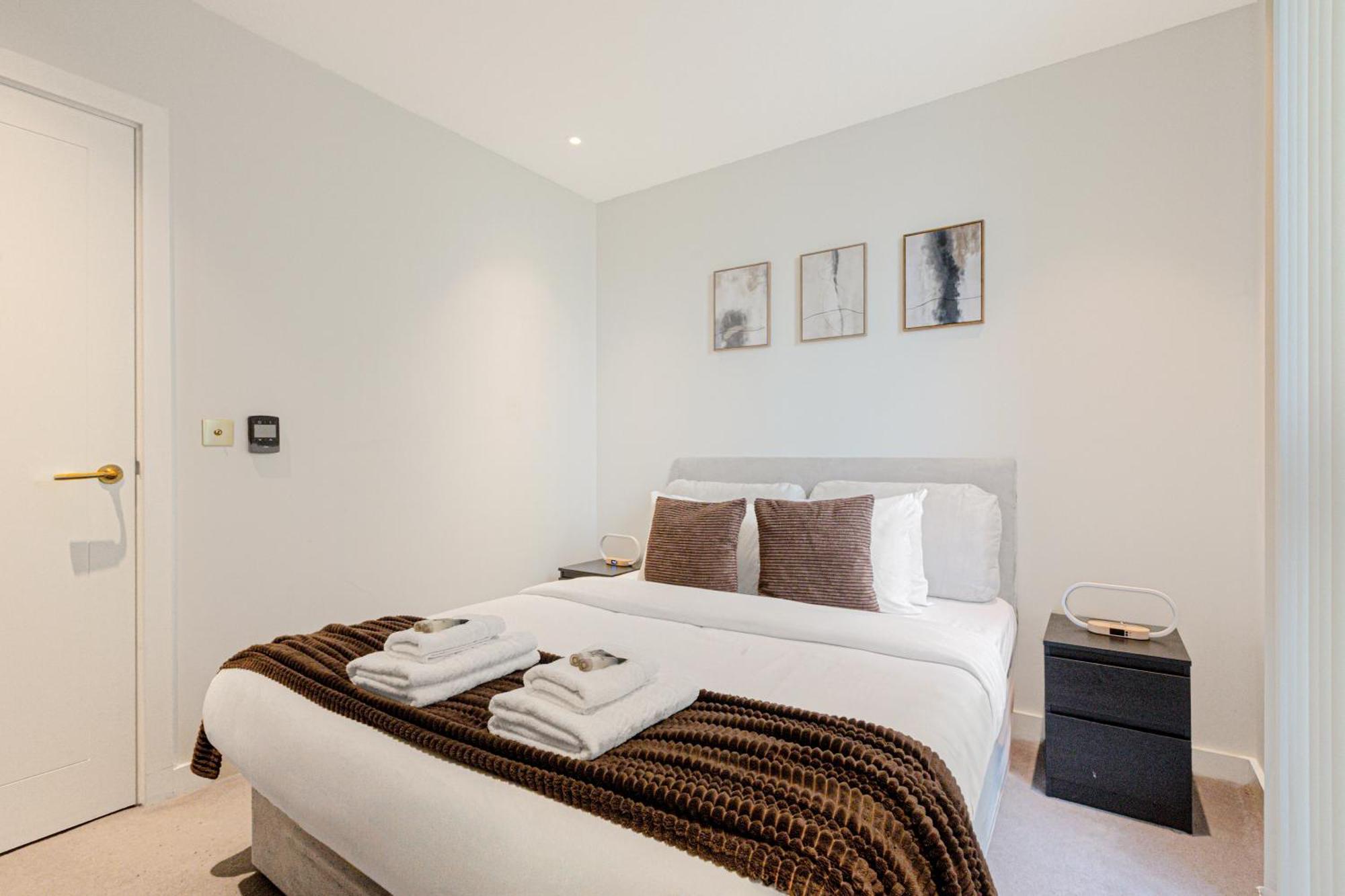Appartement Chic 1br With Terrace & Gym, West Hampstead *