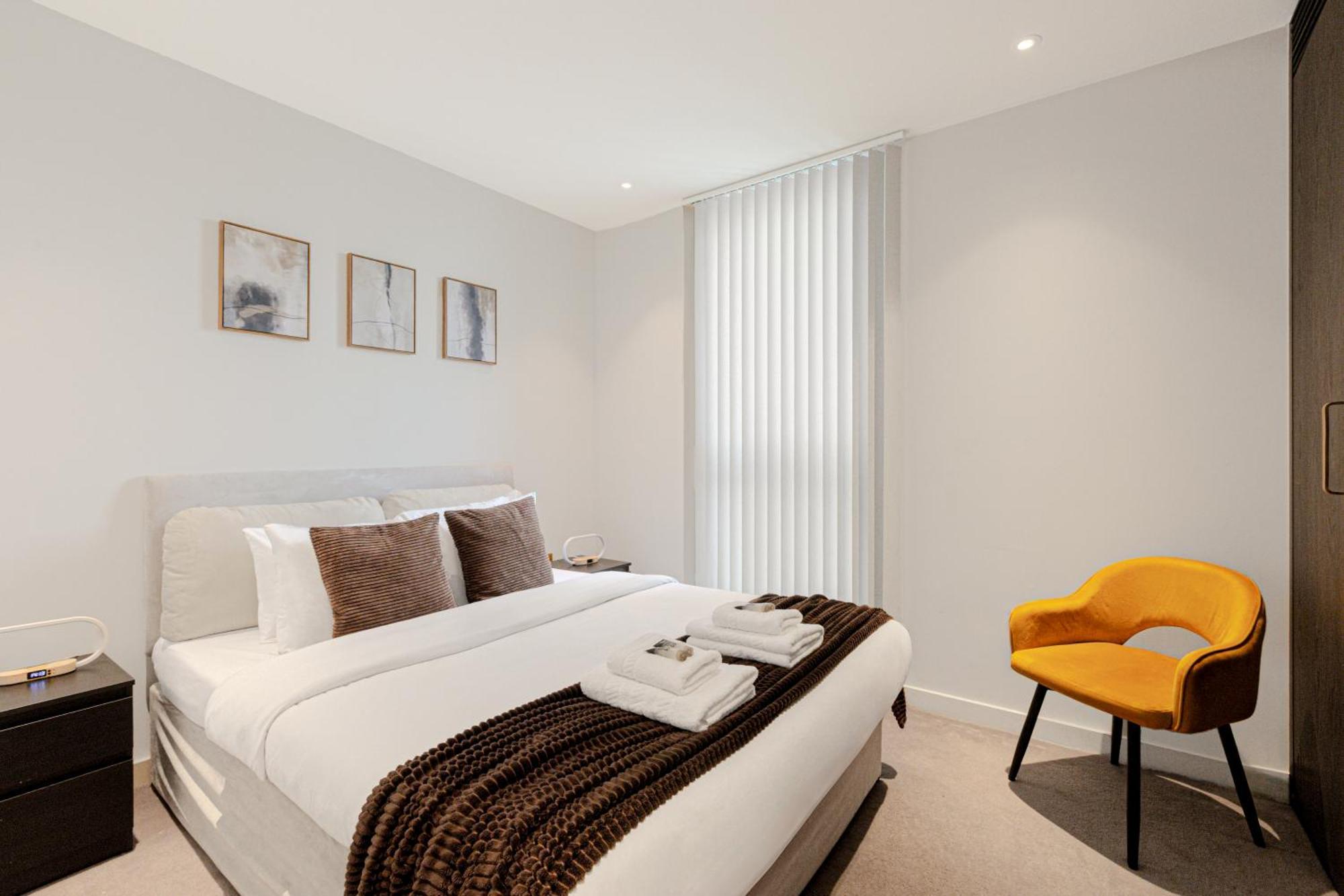 Chic 1br With Terrace & Gym, West Hampstead * Londres