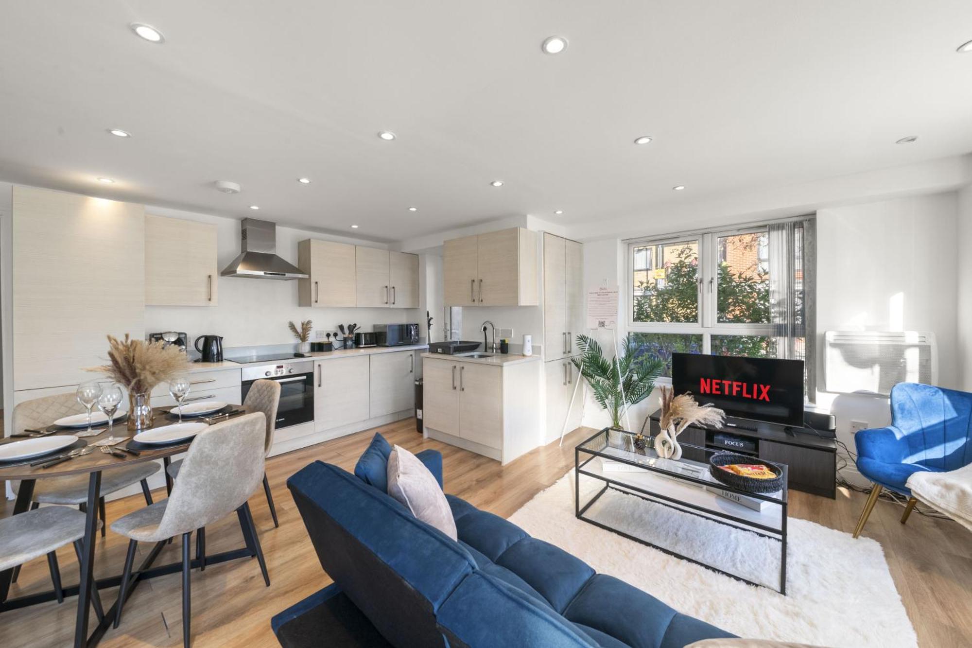 2-bed Wembley - Free Street Parking - Work Ideal Appartement Londres