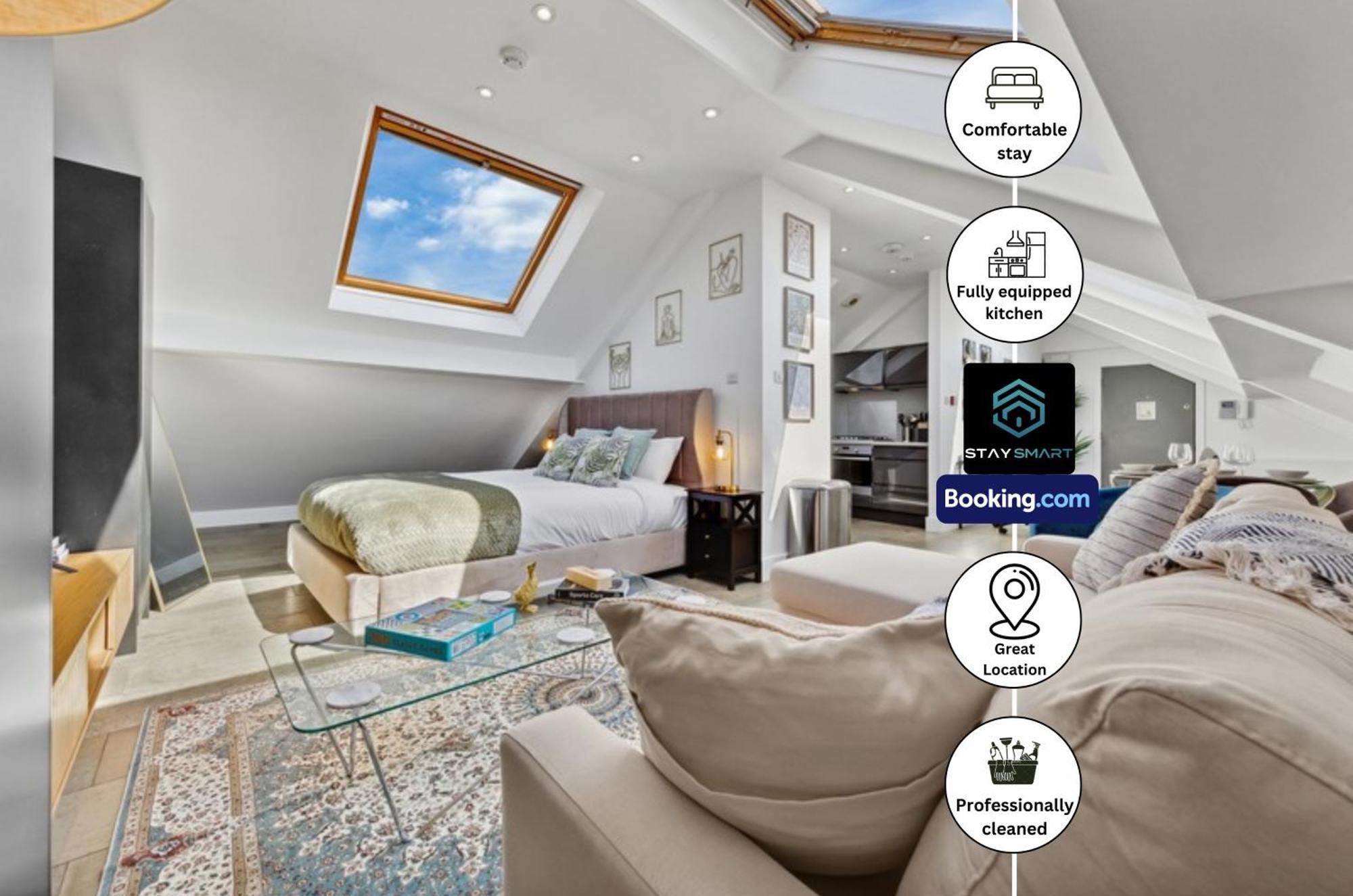 Luxe Farringdon By Smart Short Lets & Serviced With Free Wifi * Londen