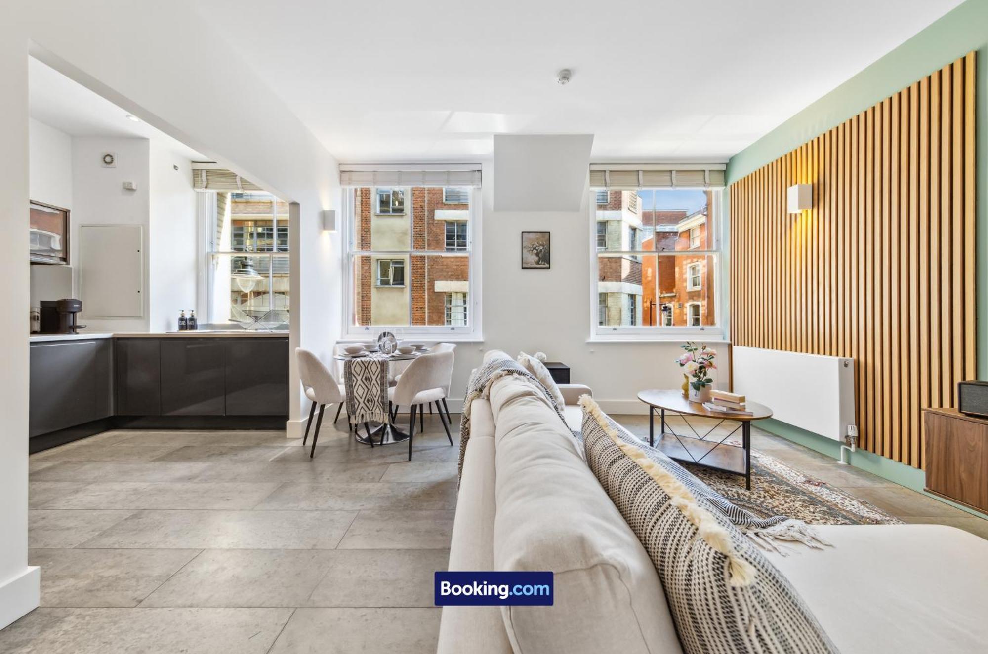 Farringdon Modern By Smart Short Lets & Serviced With Smart Tv & Free Wifi Londres