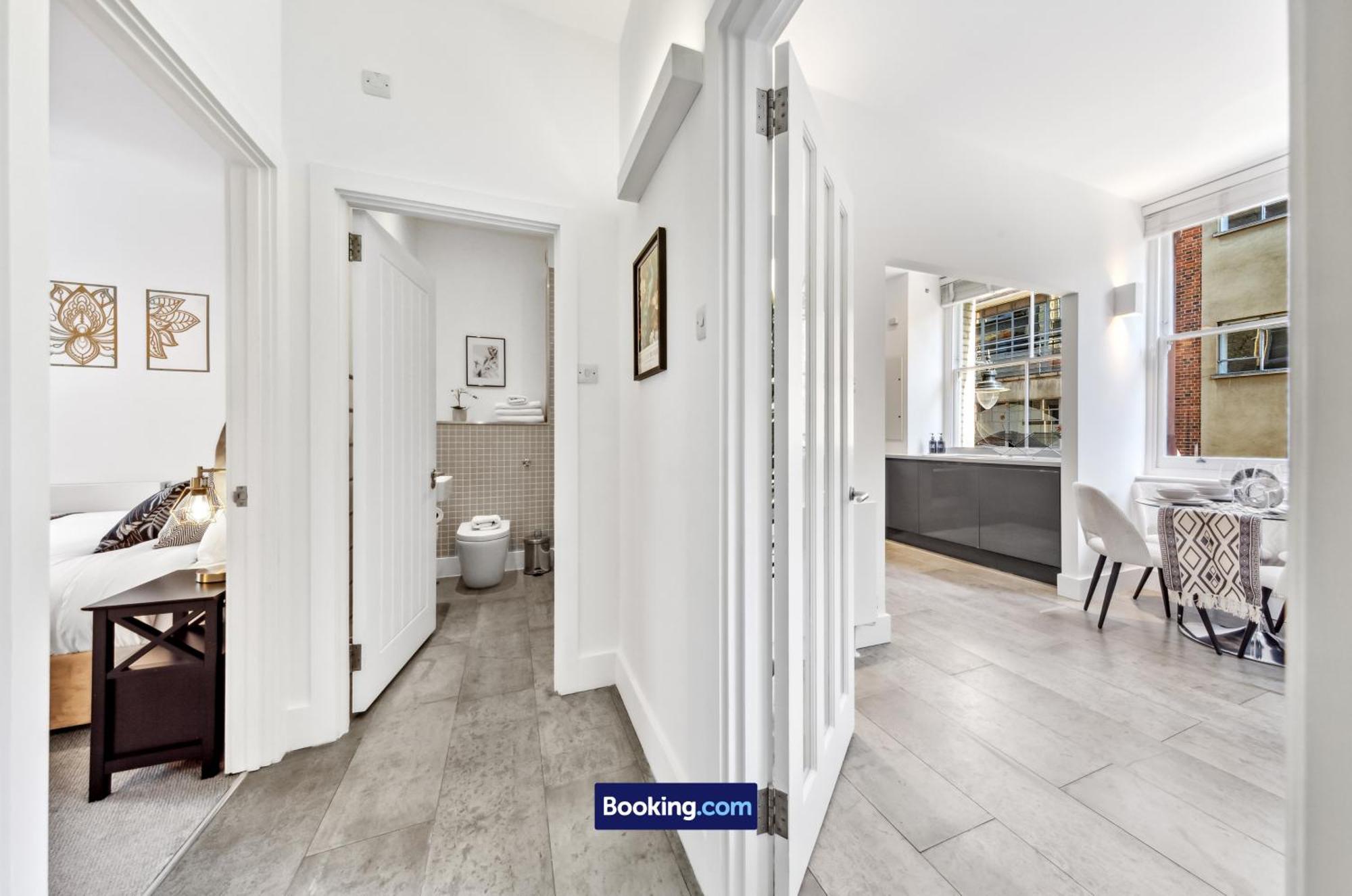 Farringdon Modern By Smart Short Lets & Serviced With Smart Tv & Free Wifi * Londres