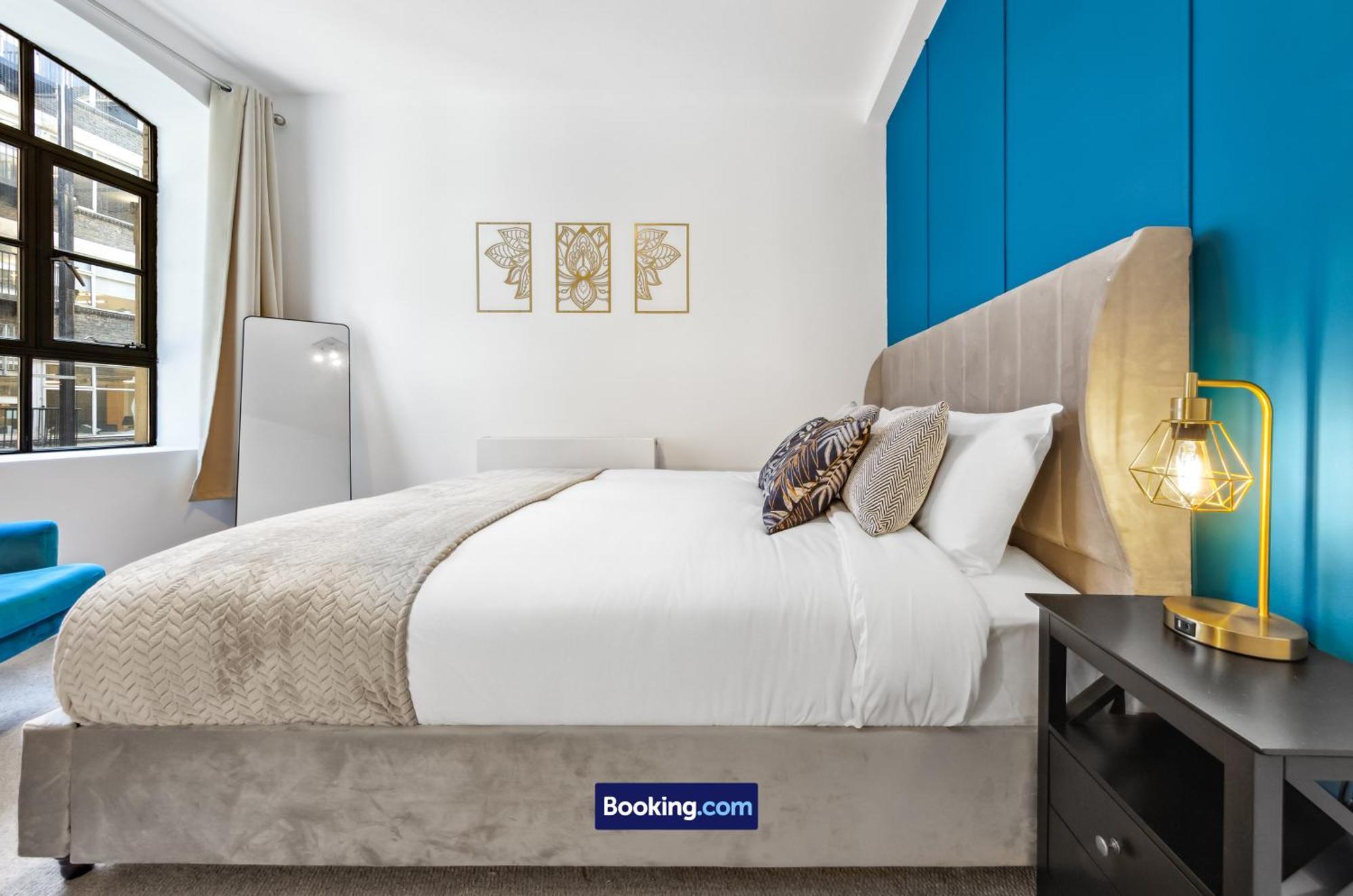 Farringdon Modern By Smart Short Lets & Serviced With Smart Tv & Free Wifi