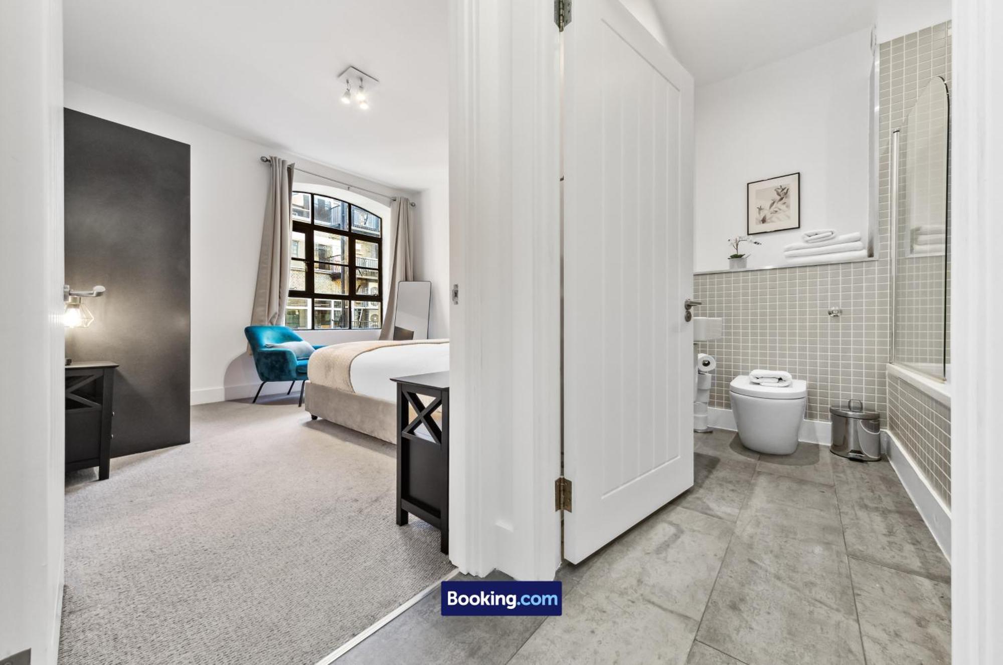 Appartement Farringdon Modern By Smart Short Lets & Serviced With Smart Tv & Free Wifi Londres