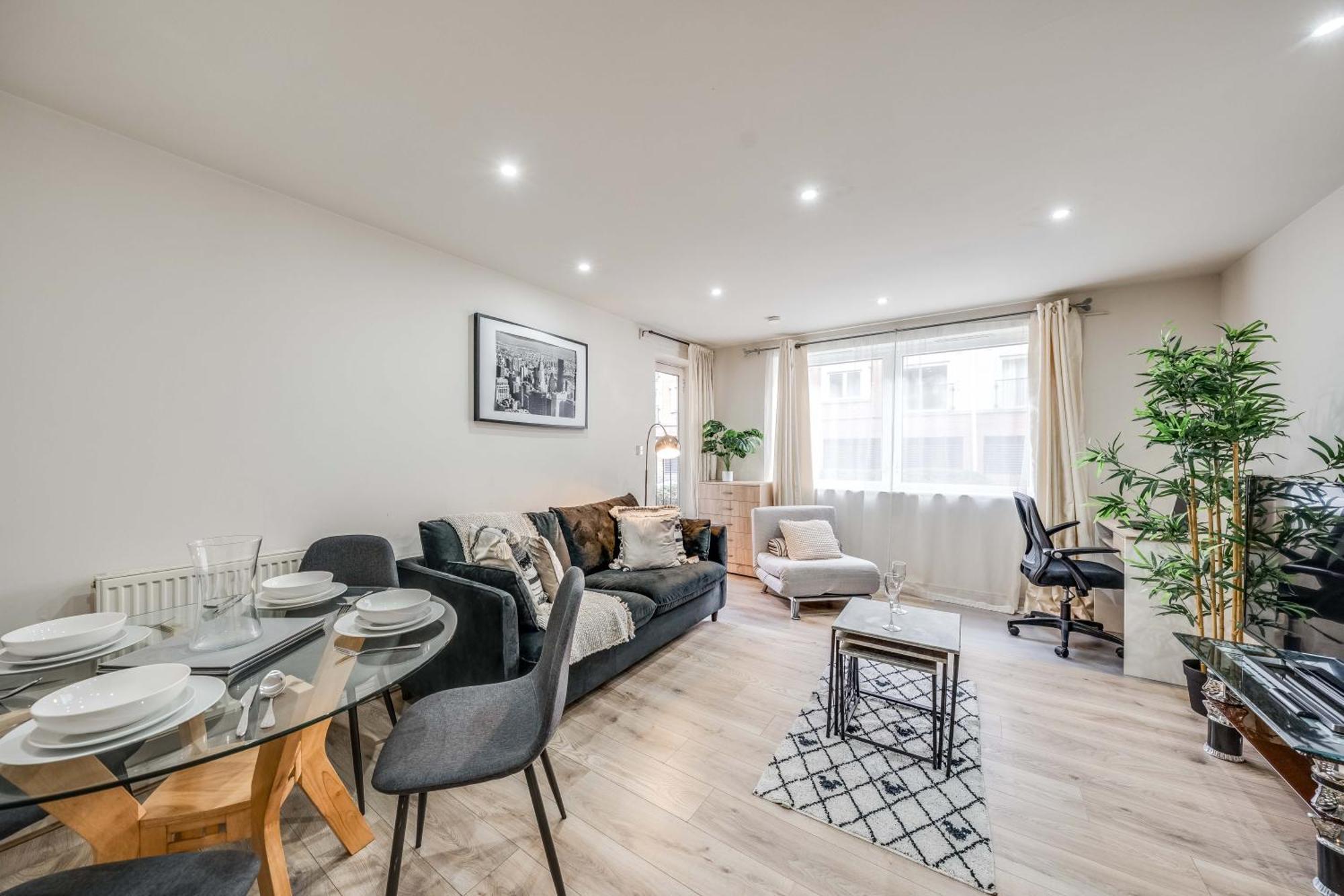Canary Wharf O2 Excel Flat With Parking & Balcony Londres
