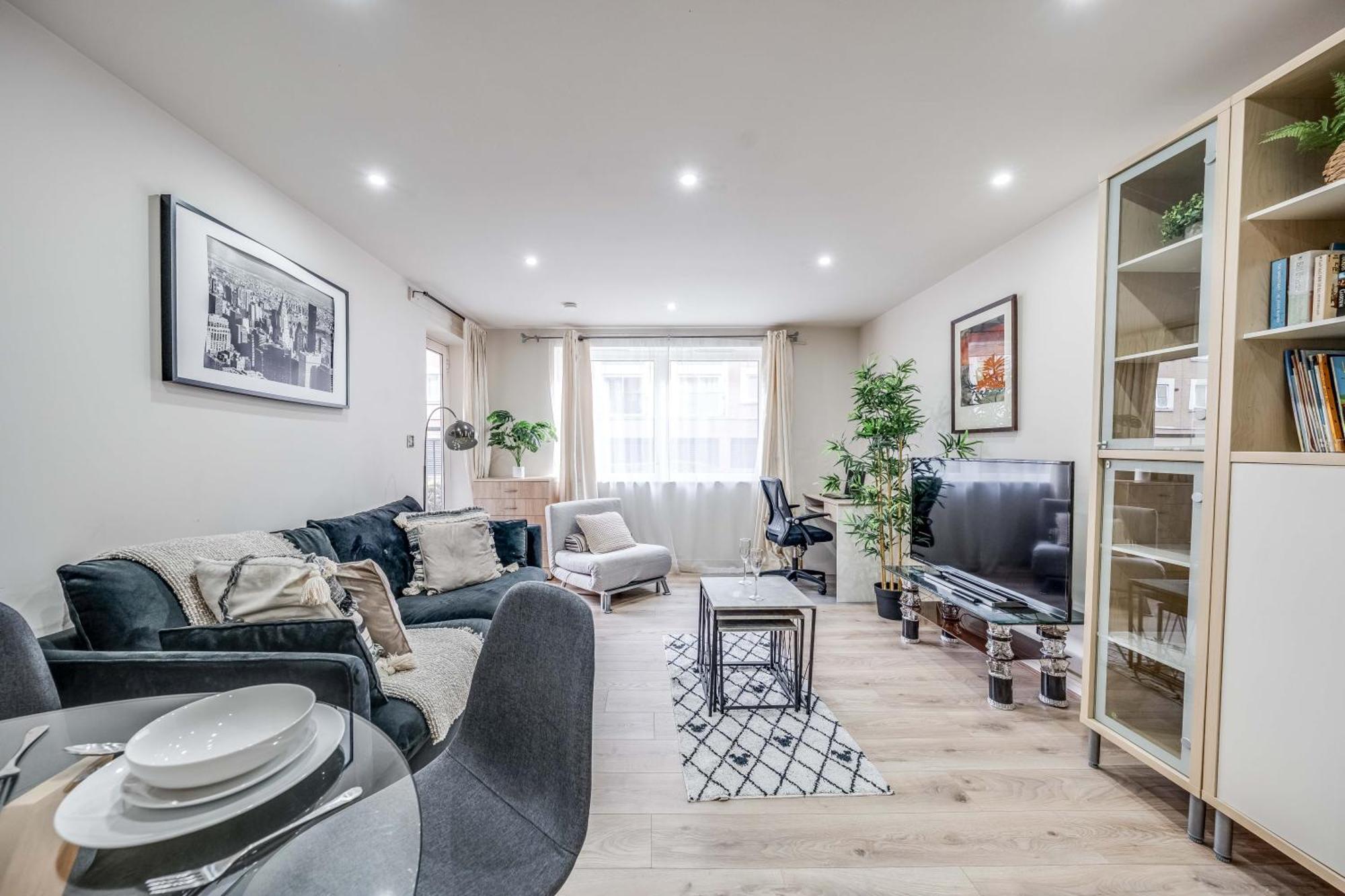 Canary Wharf O2 Excel Flat With Parking & Balcony Apartamento Londres