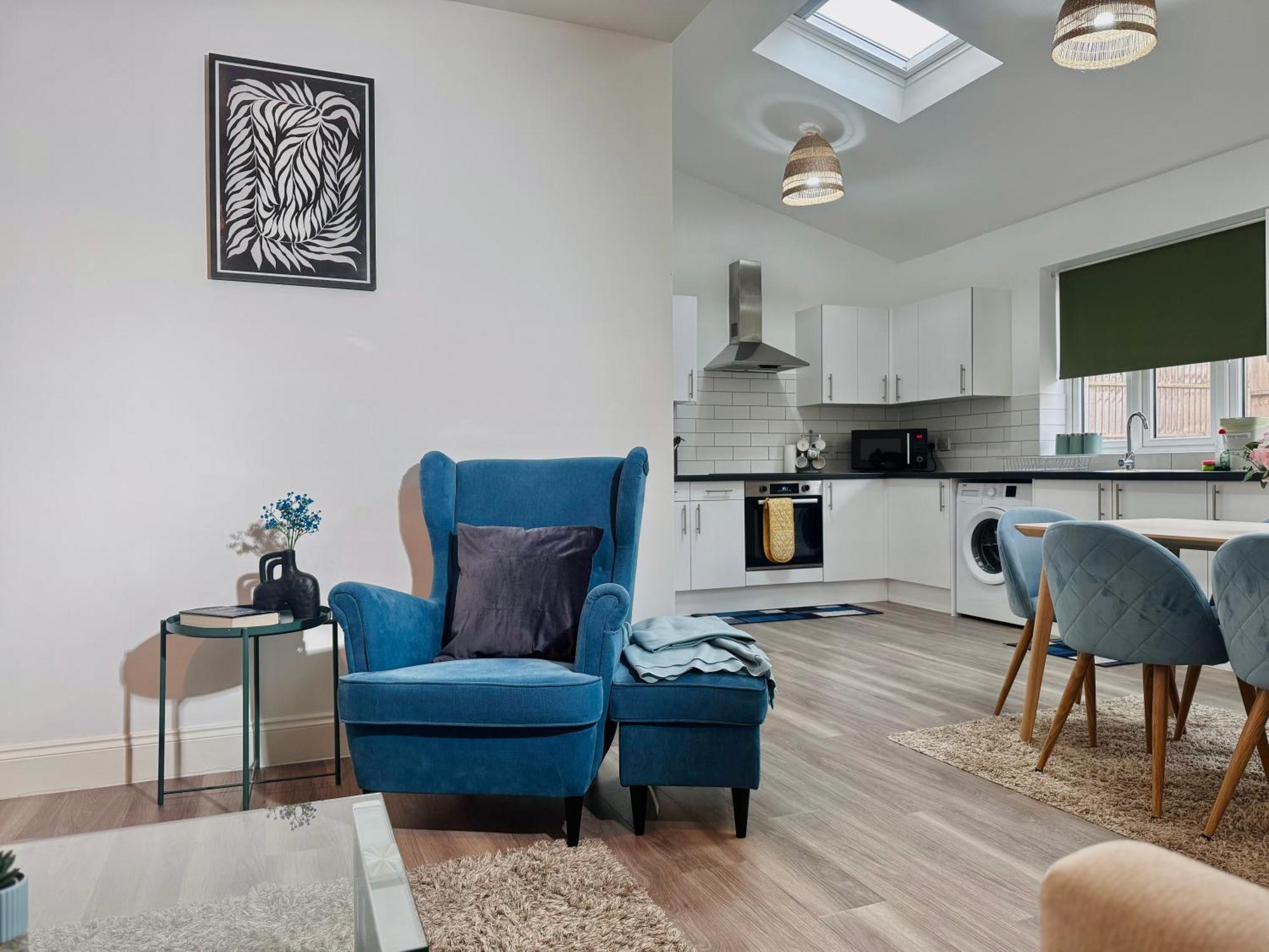 Cosy 1-bed Flat 30min To & Parking Apartamento *