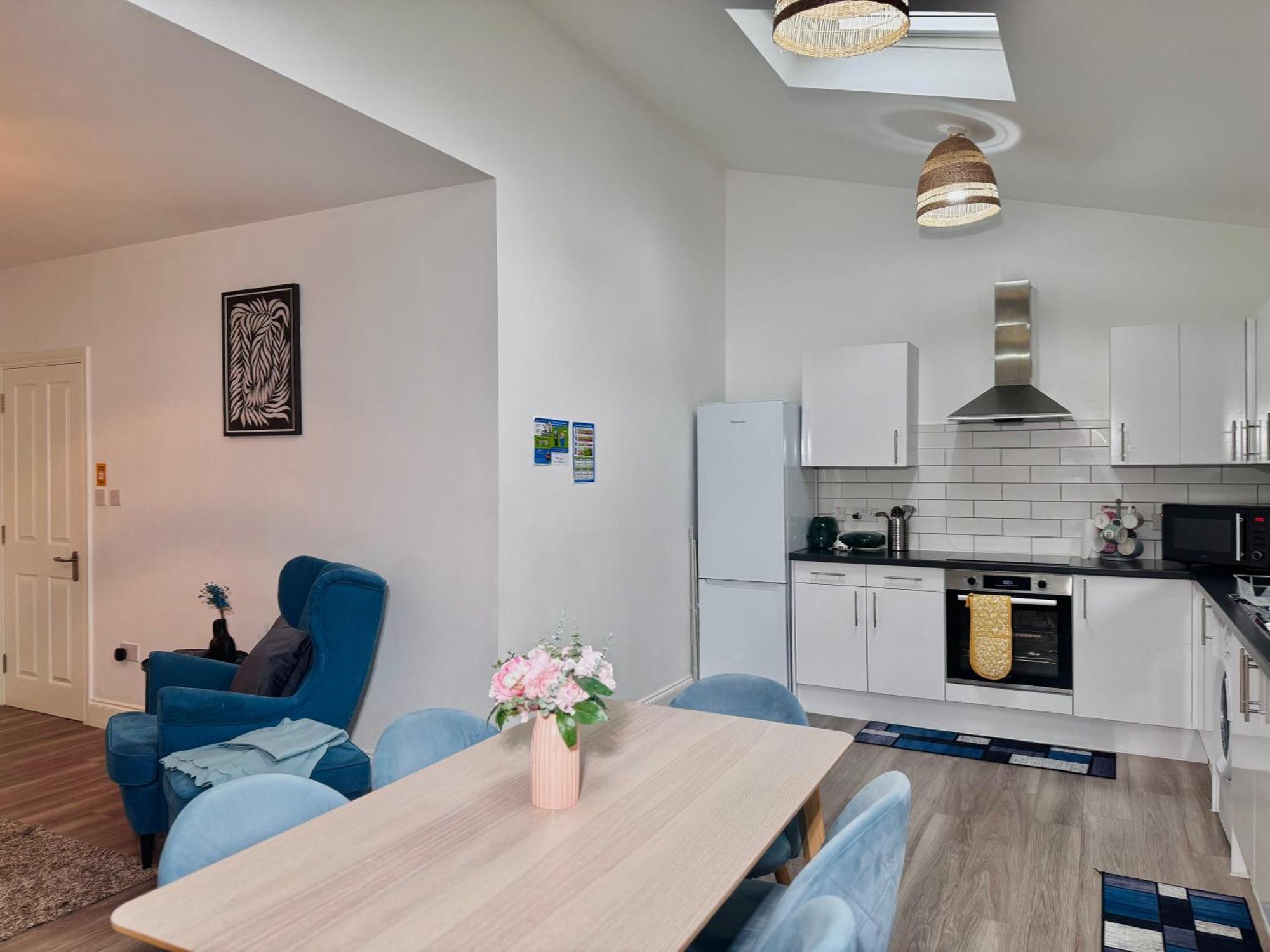 Apartamento Cosy 1-bed Flat 30min To & Parking *
