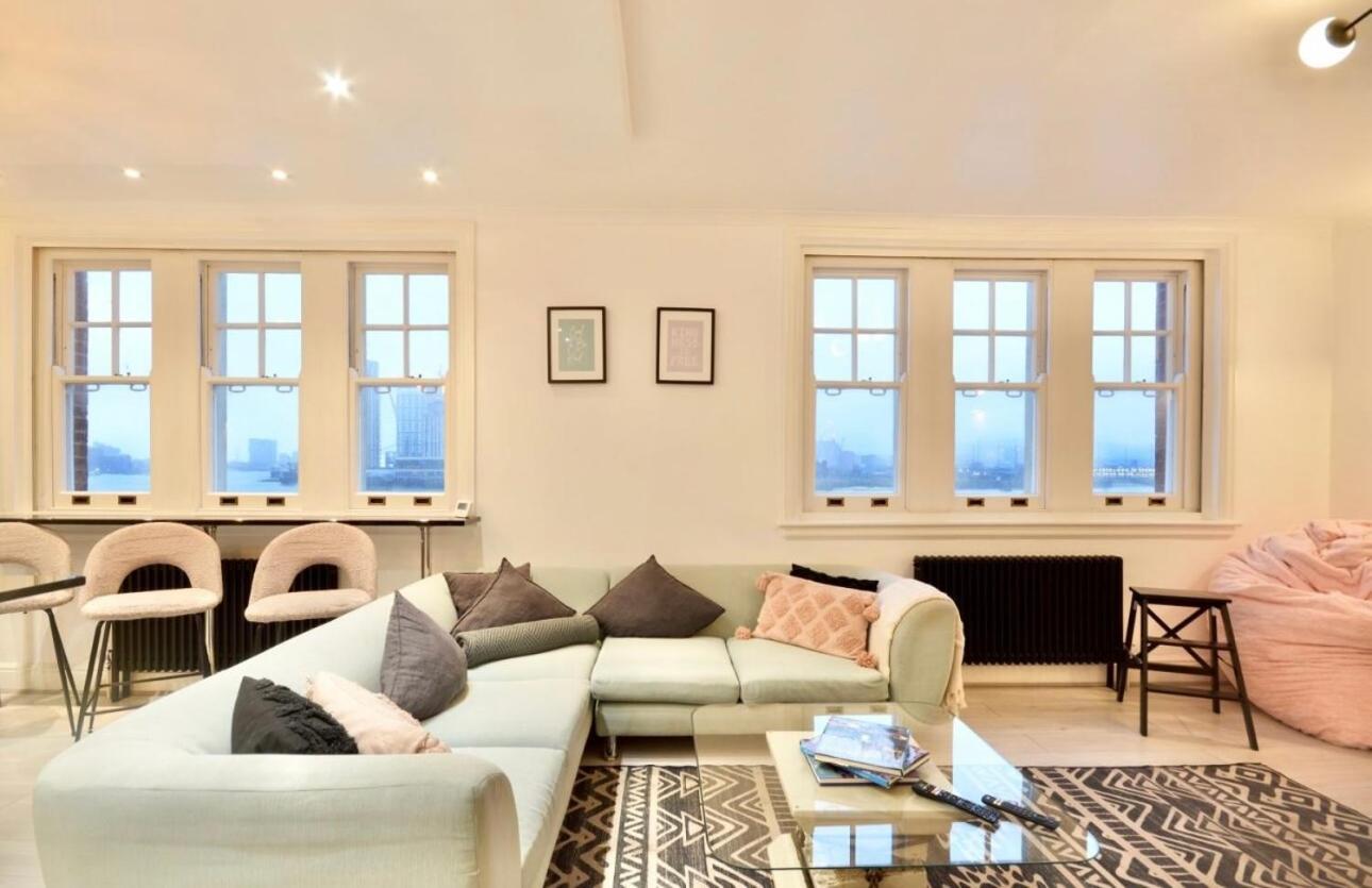 3 X Bedroom Riverside Flat With Hot Tub On Roof Terrace Apartamento