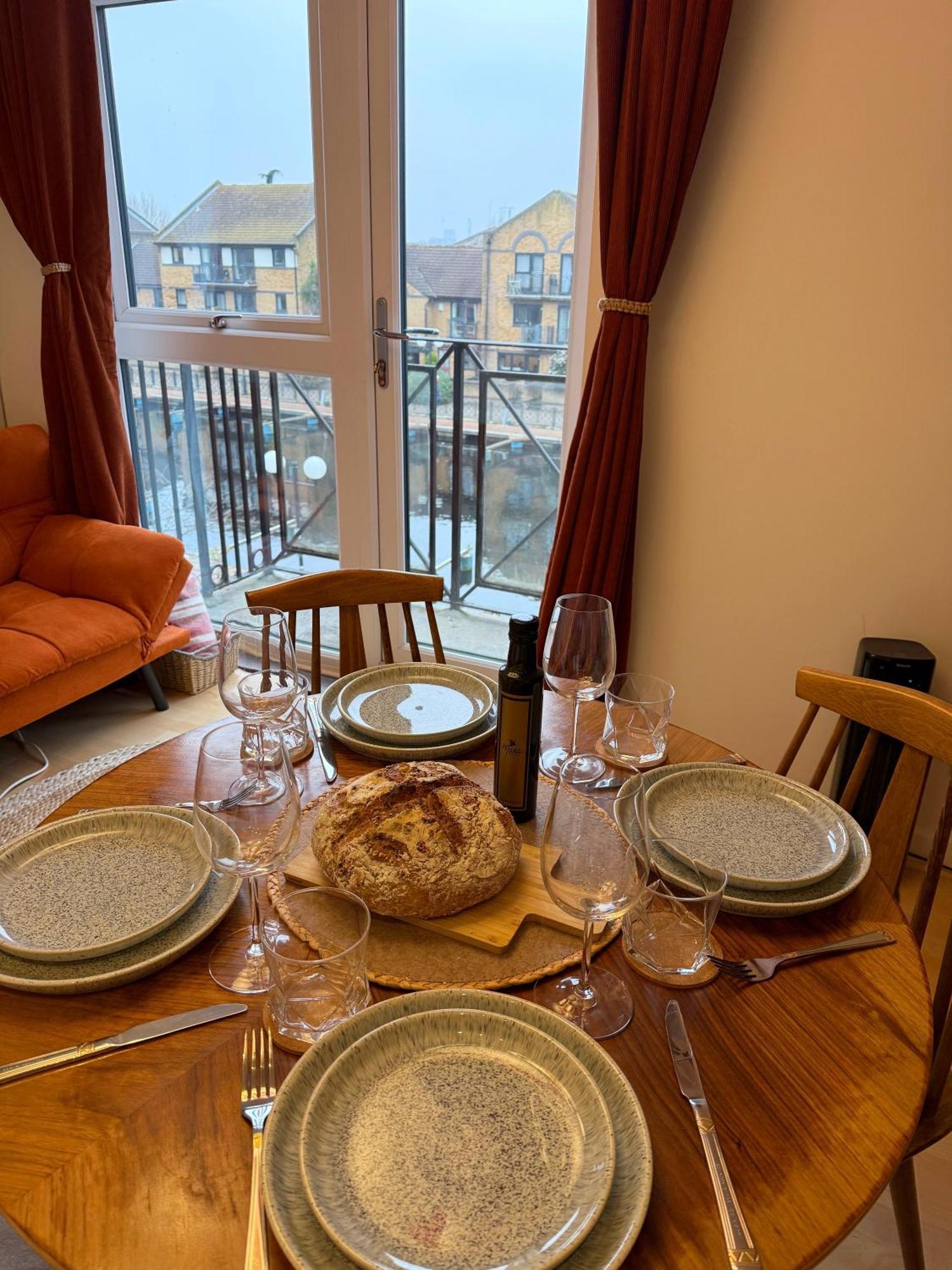 Séjour chez l'habitant Clippers Quay Loft At Canary Wharf *